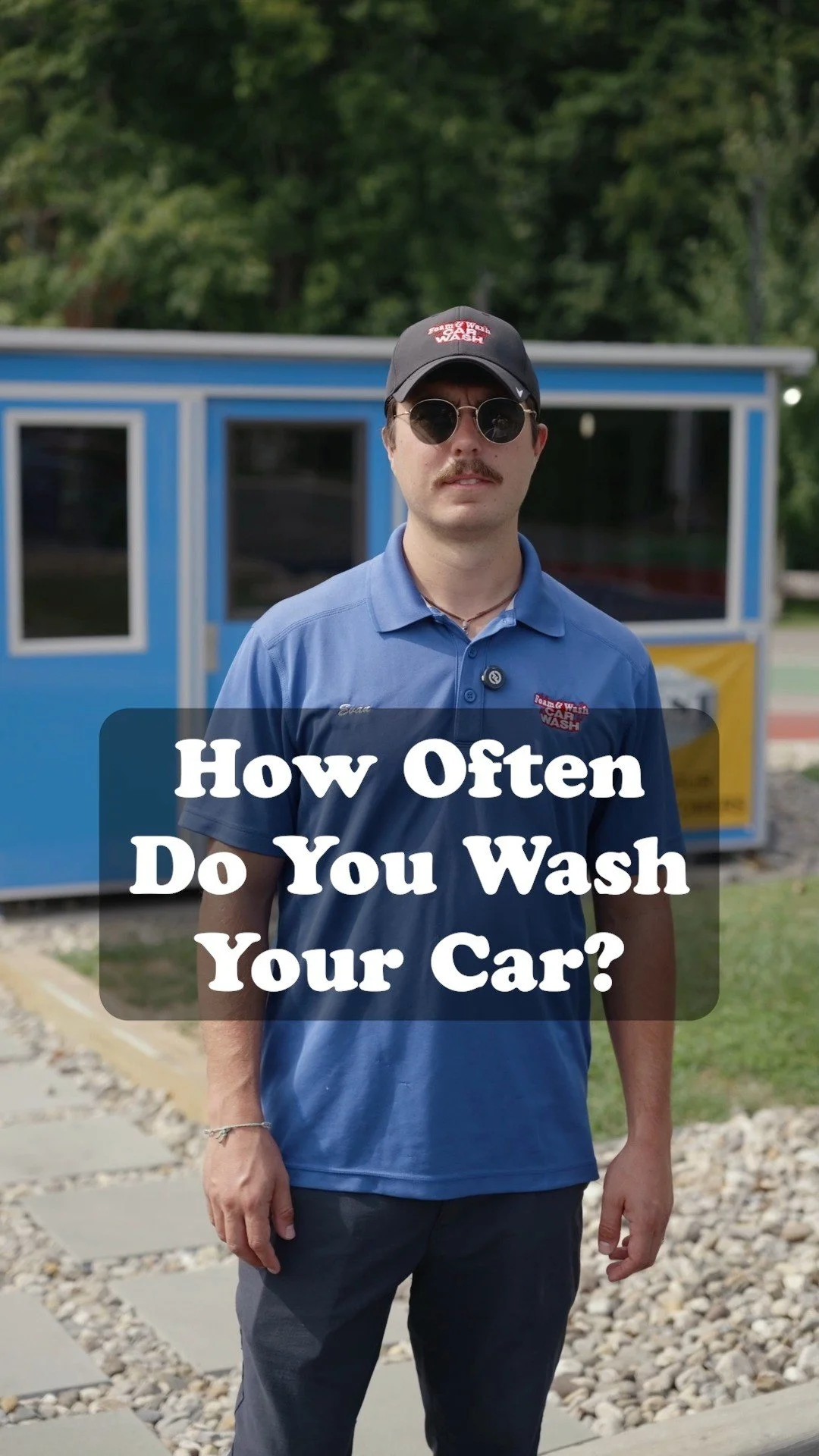 "How often do you wash your car, Evan?" #cars #clean #carwash