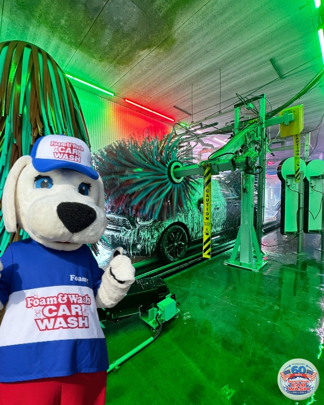 Green means GO...to Foam &amp; Wash for that nice, clean feeling! 😊