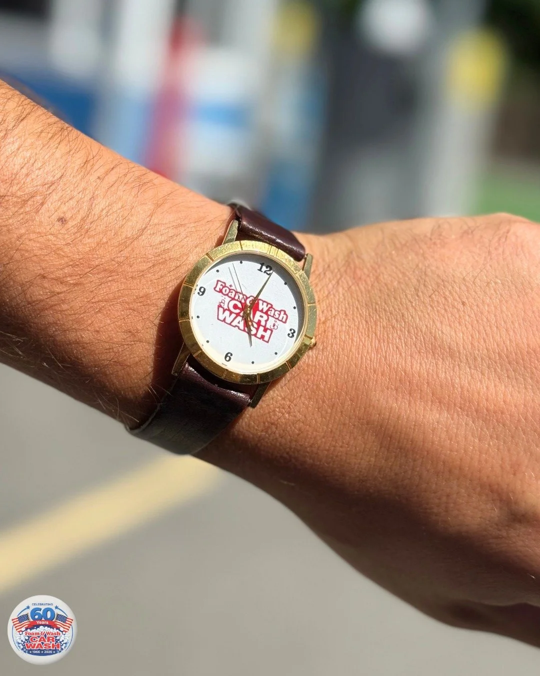 There's always time to stop by your local Foam &amp; Wash! ⌚