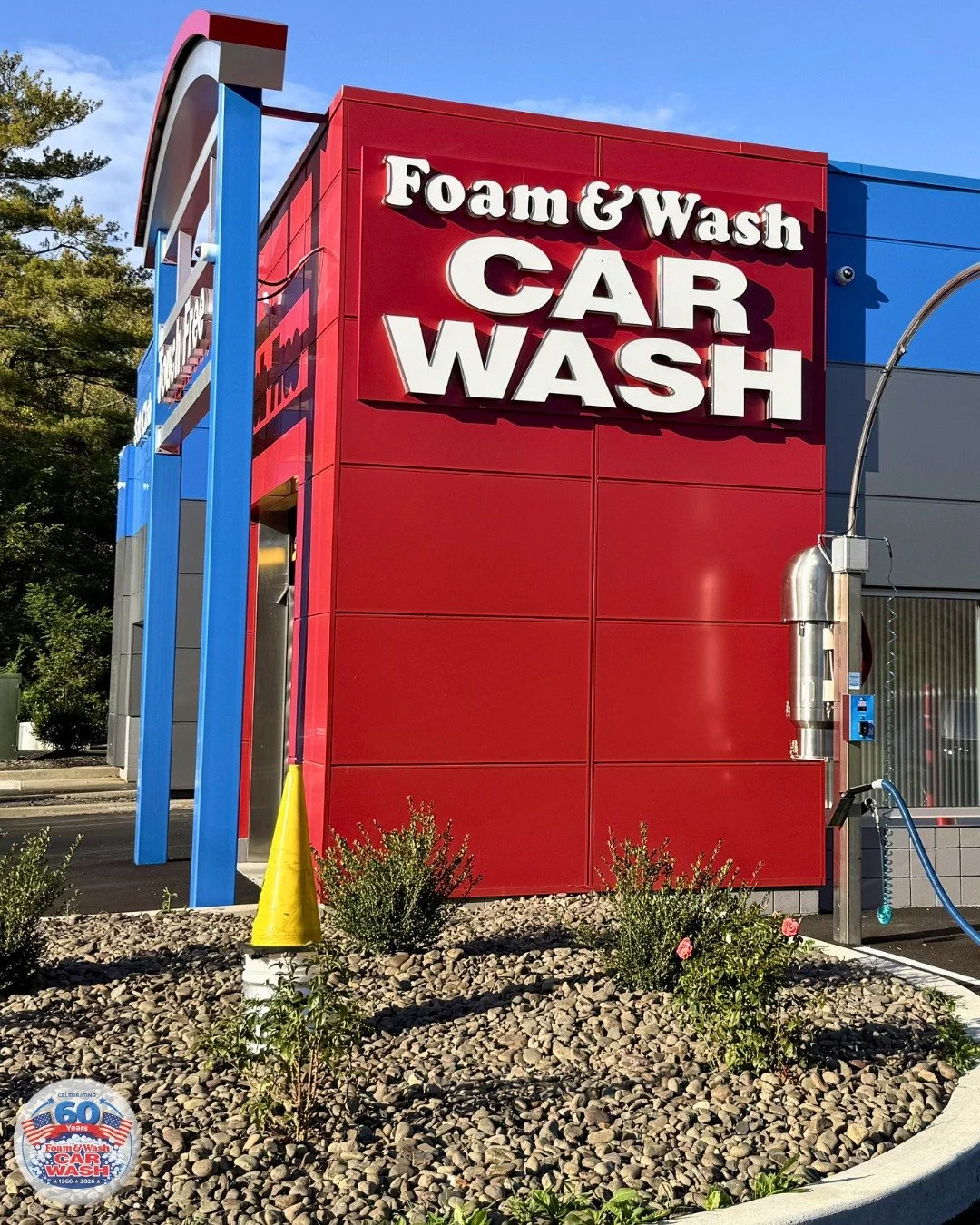 The sun is out! 🌞 Make your car shine at Foam &amp; Wash! 🚗