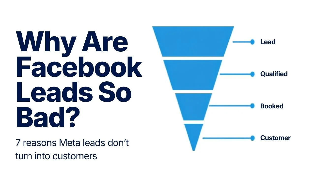 Why Are Facebook Leads So Bad? 7 Reasons Your Meta Leads Aren’t Turning Into Customers