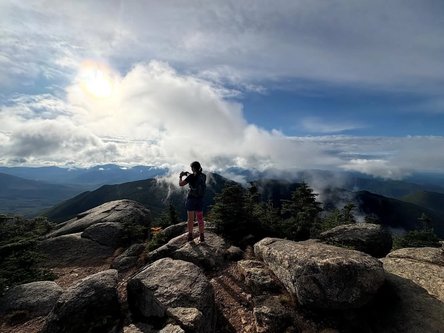 Huge congratulations are in order for @biscaycoaching superstar @kmbinvt, who tackled the infamous &ldquo;Semi Pemi&rdquo; Loop in the White Mountains of New Hampshire yesterday! 

KB&rsquo;s day included: 

🏃🏼&zwj;♀️ 24+ miles of running and hikin