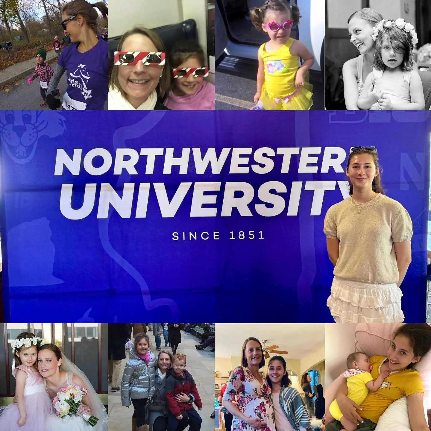 @emma.russell08 has officially started college life at Northwestern!! 

I still so clearly remember dropping @nealfdny off at college, so the fact that he has a child in college now seems impossible! 😜

We love you, Emma, and can&rsquo;t wait to hea