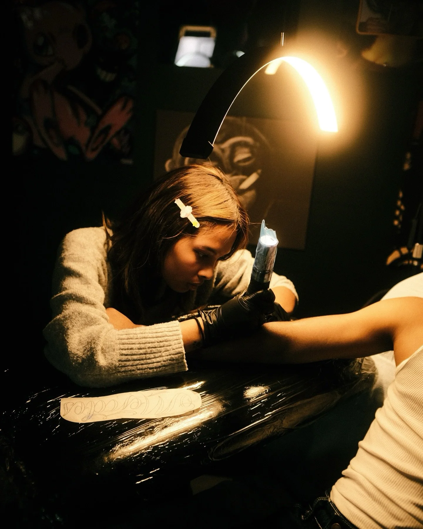 @arch_angel.inks with the line work 🙏🏾

Angel is a passionate, versatile tattoo artist specializing in anime, Pok&eacute;mon, heartfelt &amp; bold designs. 

Tattooing since 2021, she creates pieces that bring joy and personal meaning to every clie