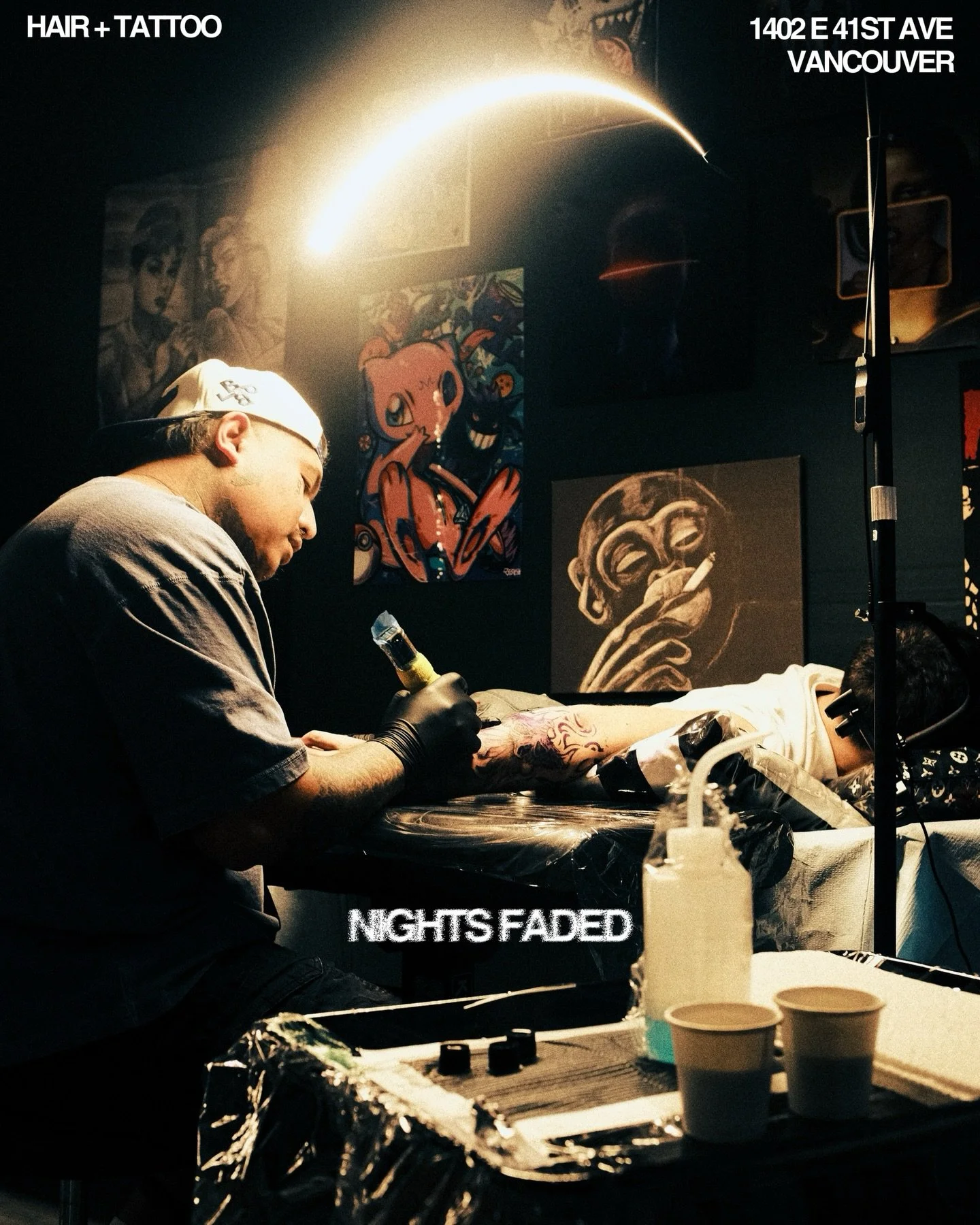 BROUGHT TO LIFE. 

Some gap filler by
@poormanstattoo 

Bookings &amp; Artists ⤸ (Hair &amp; Tattoo)
@nightsfaded 
 
Or visit us at www.NightsFaded.com

1402 E 41st Ave, Vancouver, BC
.
&bull;
&bull;
&bull;