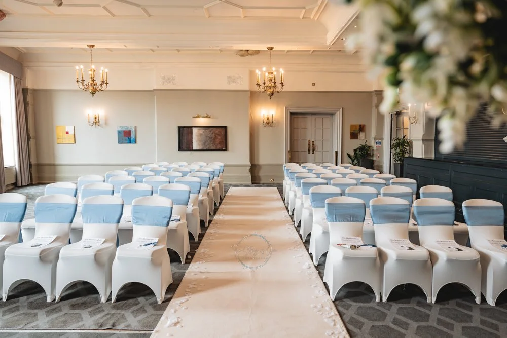 Wedding ceremony room at Royal Victoria