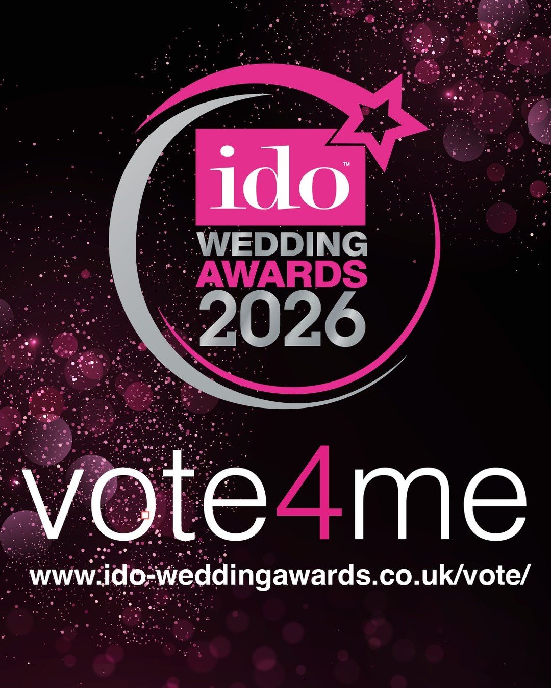 Today is the last chance to vote in the I do Wedding awards.

Thank you to everyone who has taken the time to vote for me so far, it is much appreciated. If you haven't voted yet, it only takes a few minutes

https://www.ido-weddingawards.co.uk/vote/