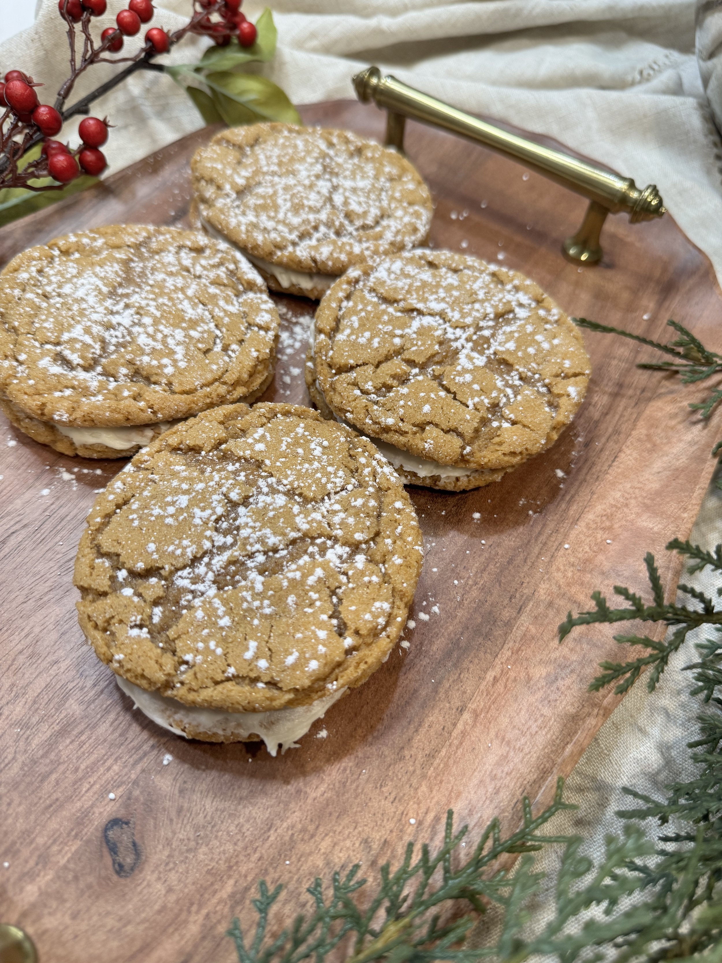Pumpkin Oatmeal Cream Pies