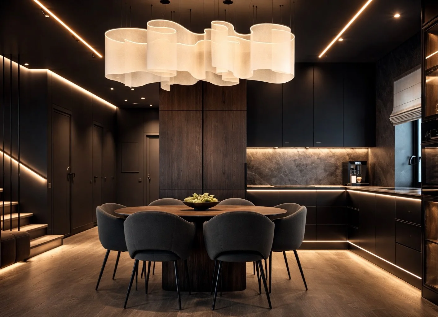 A place where the world quiets down and stops screaming.
Where you can hide from the unnecessary, from the noise of the day, from чужих expectations.

Darkness is like a primitive cave.
A place that is warm, safe, and calm.
A place where you don&rsqu