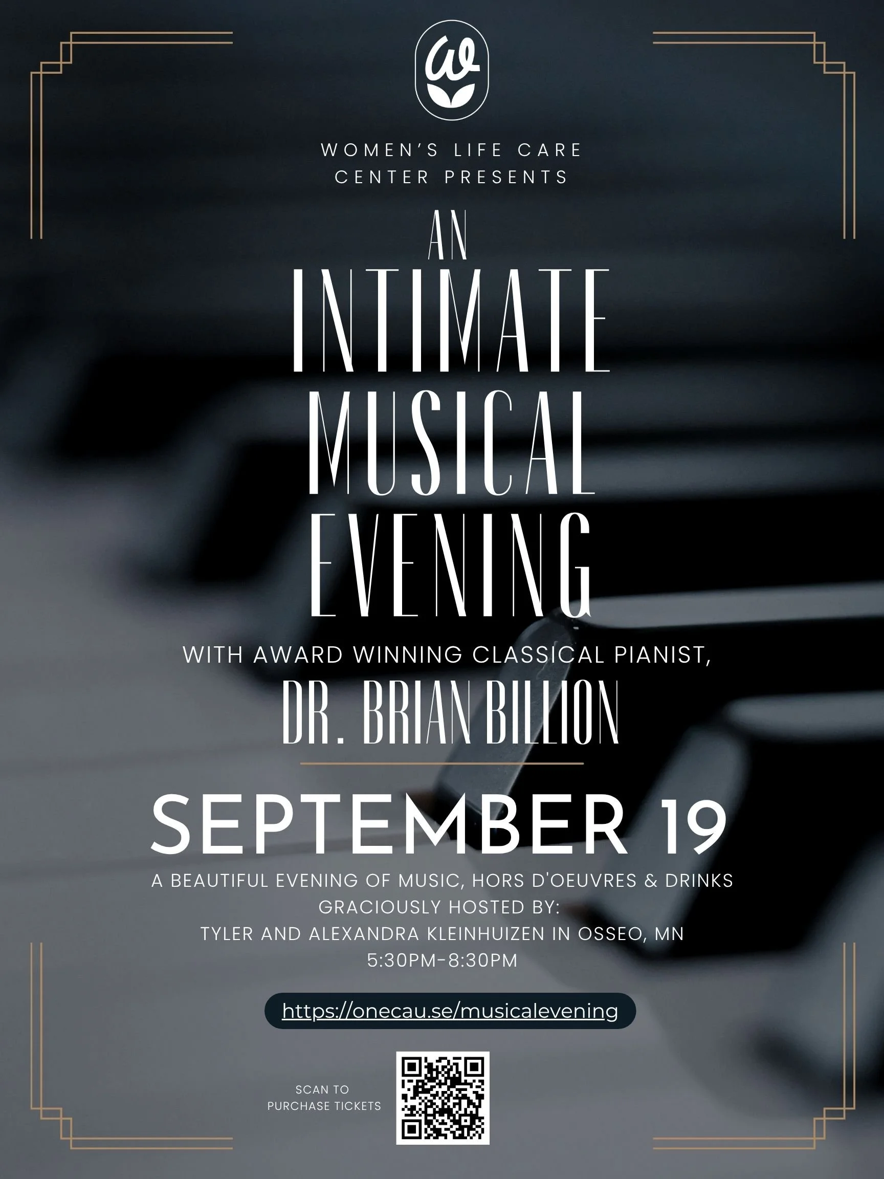 An Intimate Musical Evening with Award Winning Classical Pianist, Dr. Brian Billion