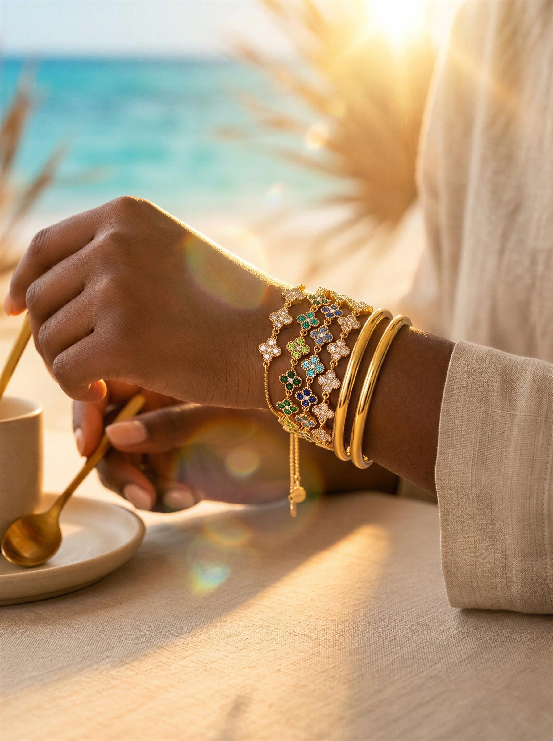 Clover Hue Bracelet