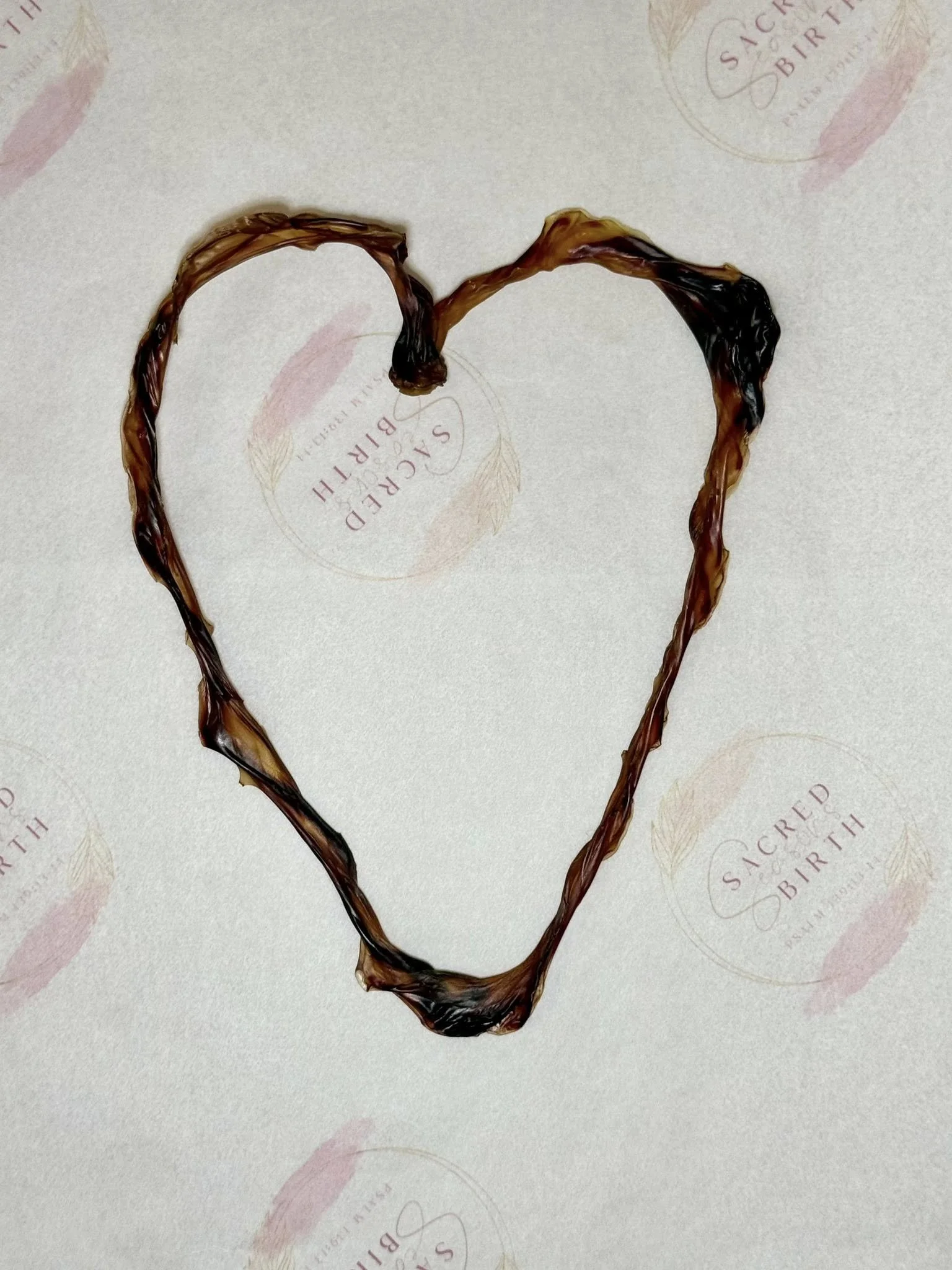 symmetrical heart keepsake