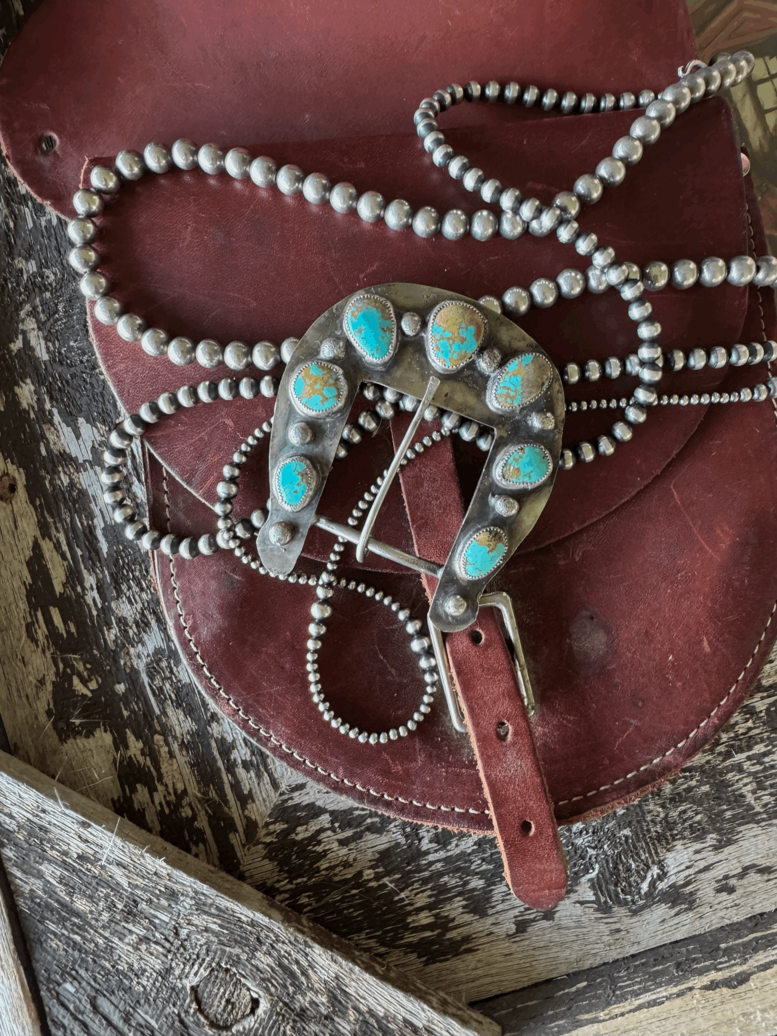 Turquoise Belt Buckle