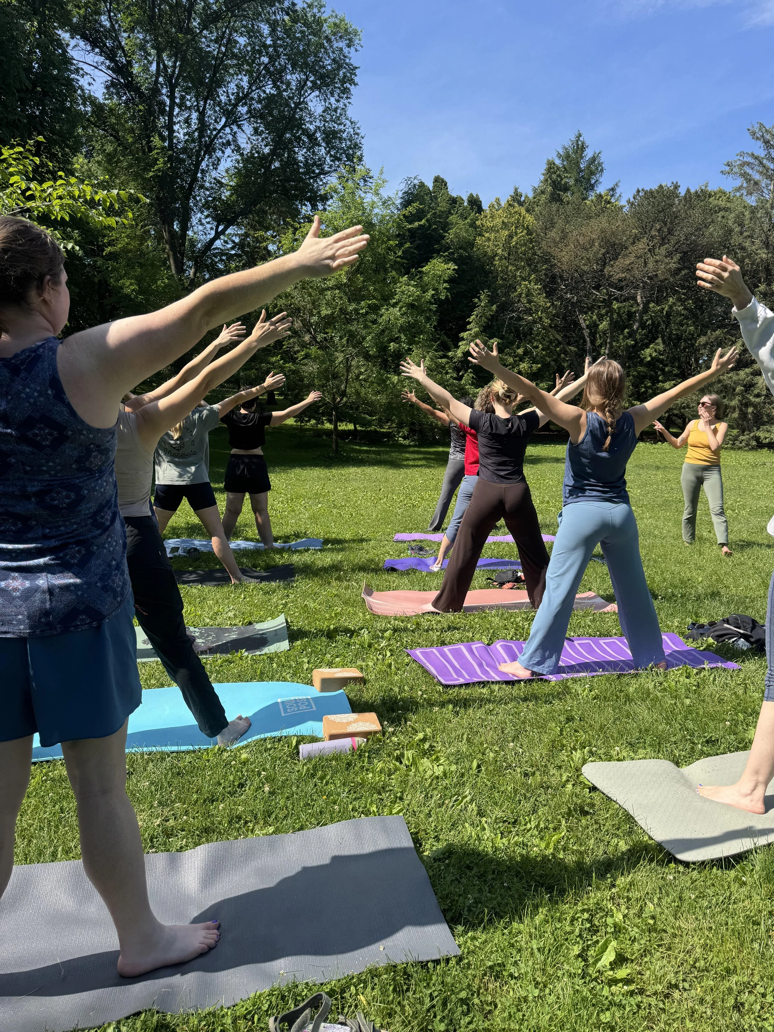 Play Outside: A Summer Yoga Series