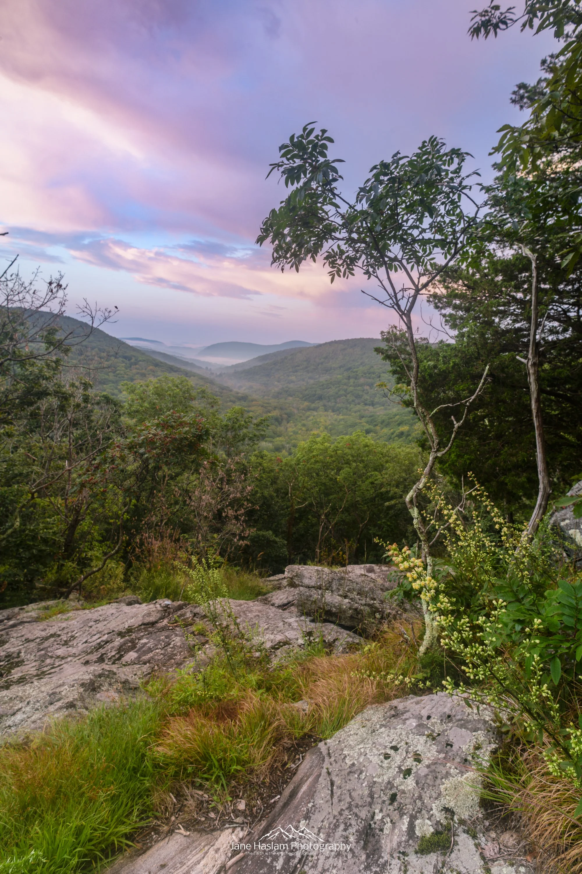 Pre sunrise cloud formations from one of the beautiful views along the Macedonia Ridge.