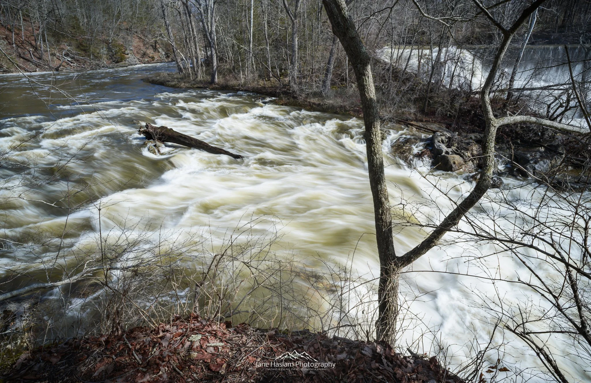 Whitewater on the Housatonic River at Bulls Bridge in CT