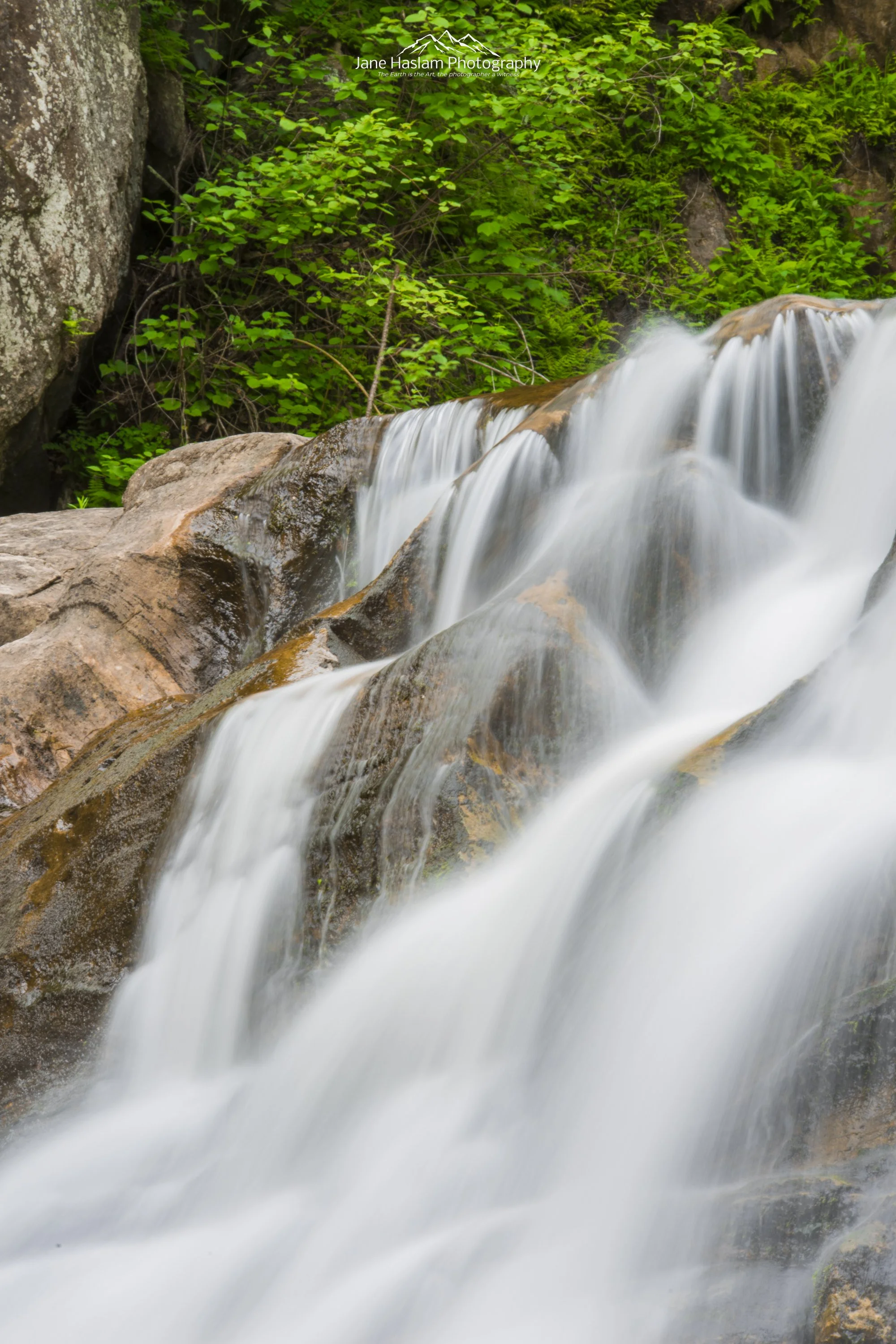 Gravity's Patterns: A Long exposure of the lower falls at Kent  in western Connecticut