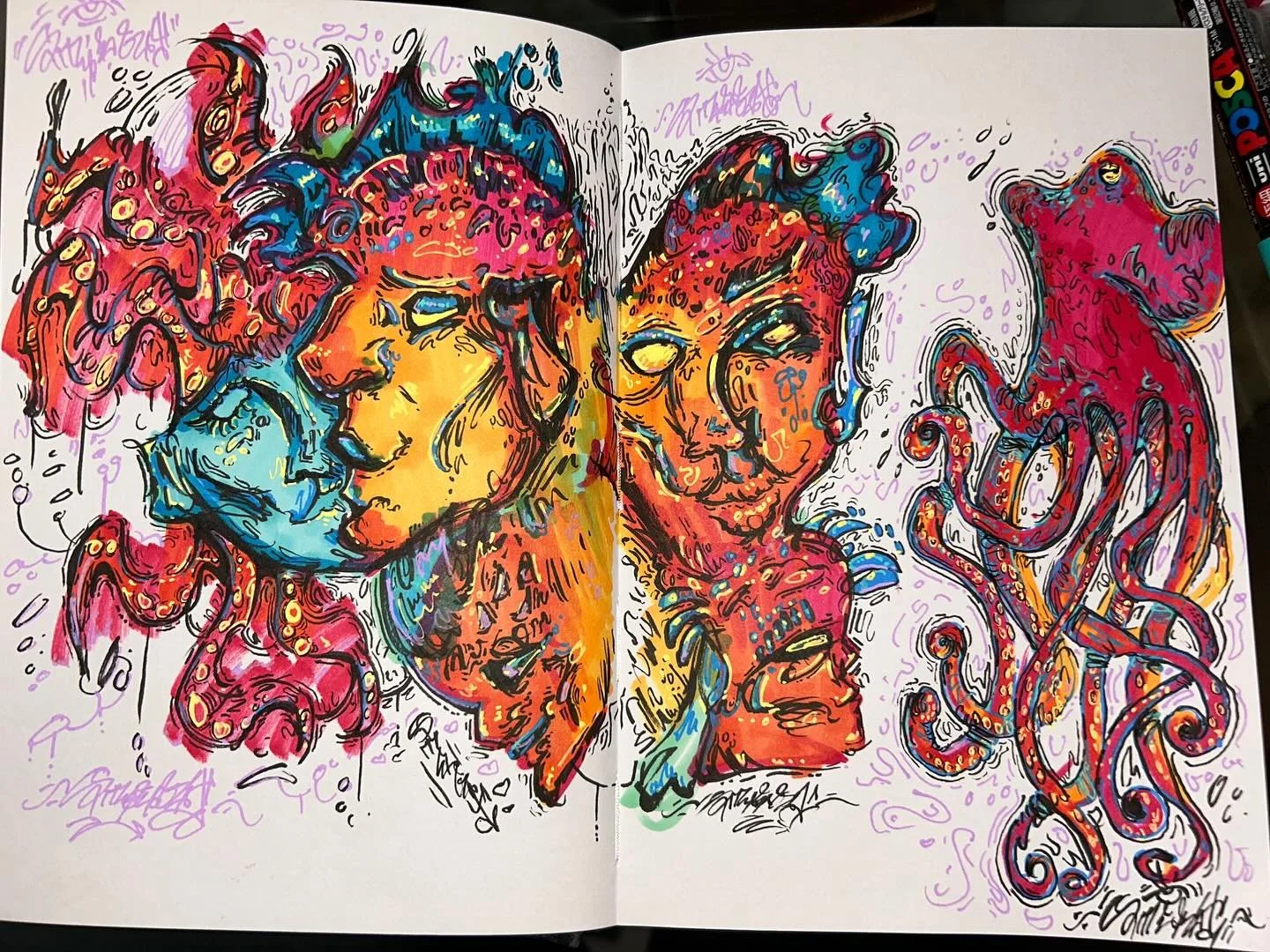 Was in a really good place when creating this. I think you can tell. 
#art