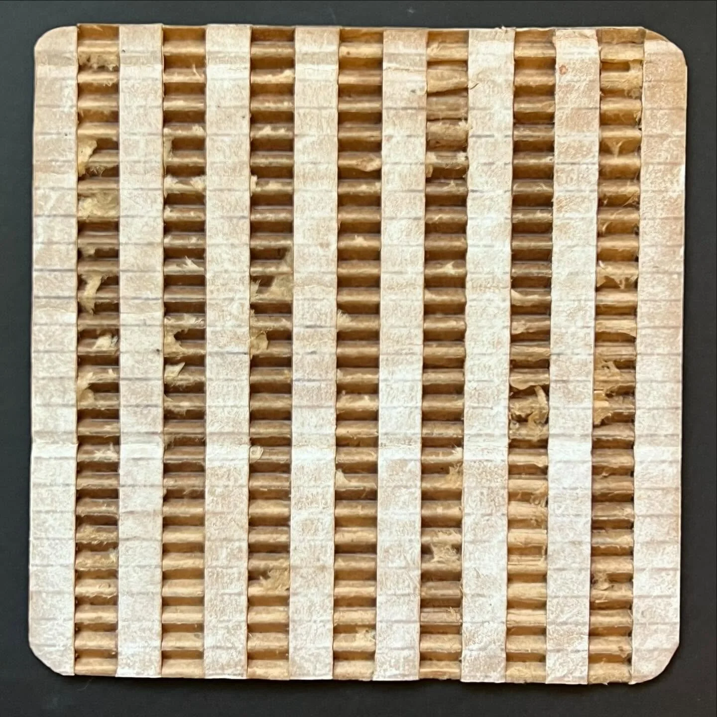 Open Studios this weekend at 1890 Bryant this weekend @1890bryantstudios 

Untitled tile, 2024. Mixed media (cardboard, color pencil). 6 x 6 in.