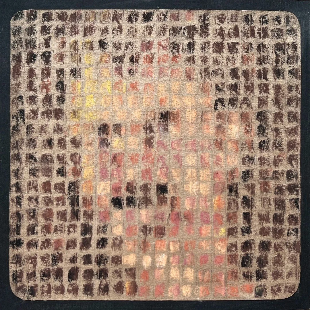 Open Studios this weekend @1890bryantstudios 

Friday Preview 6-9pm
Saturday and Sunday 11am-5pm

New work: Untitled tile, 2024. Mixed media (pastel, cardboard), 8 x 8 in.