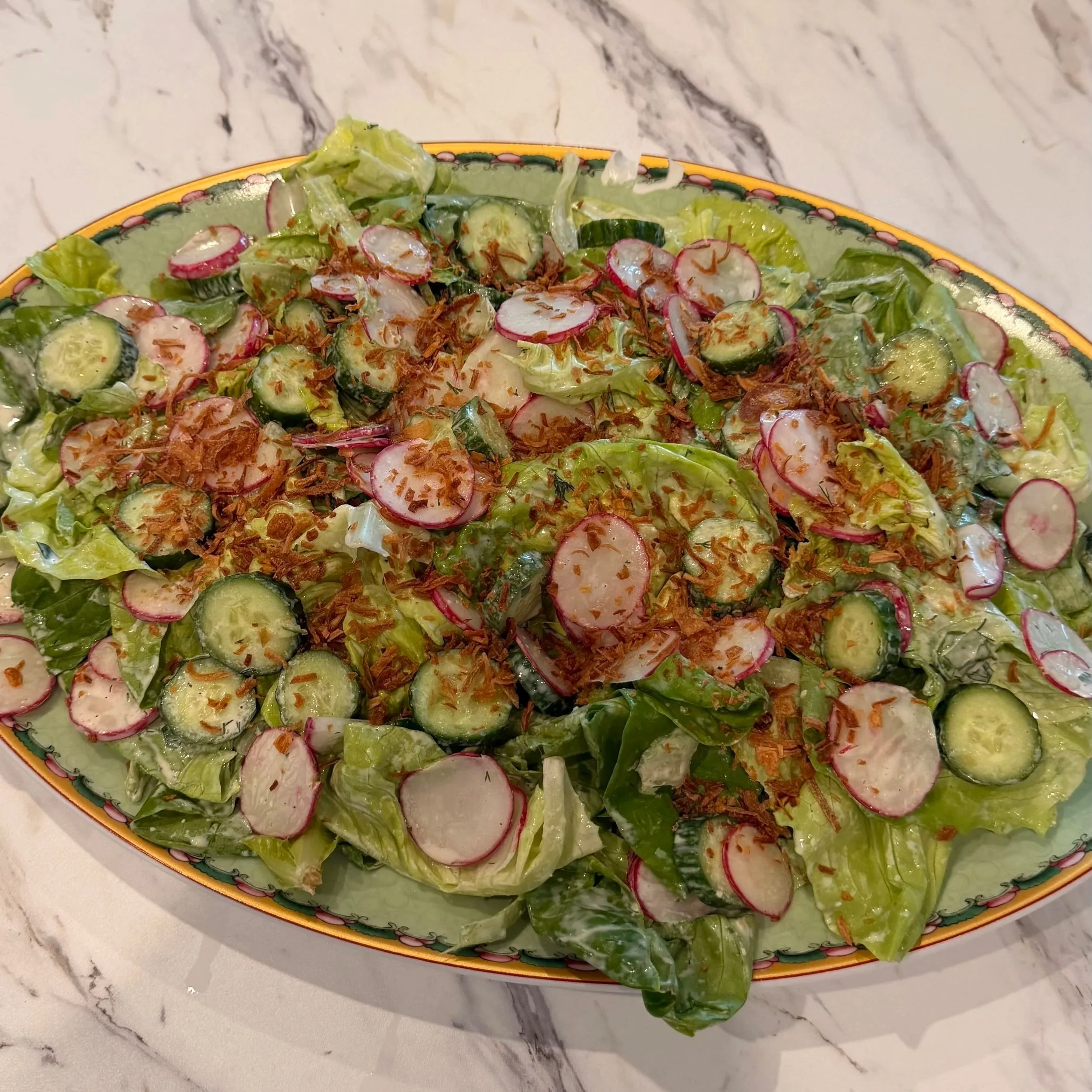 Spring Dill Ranch Salad