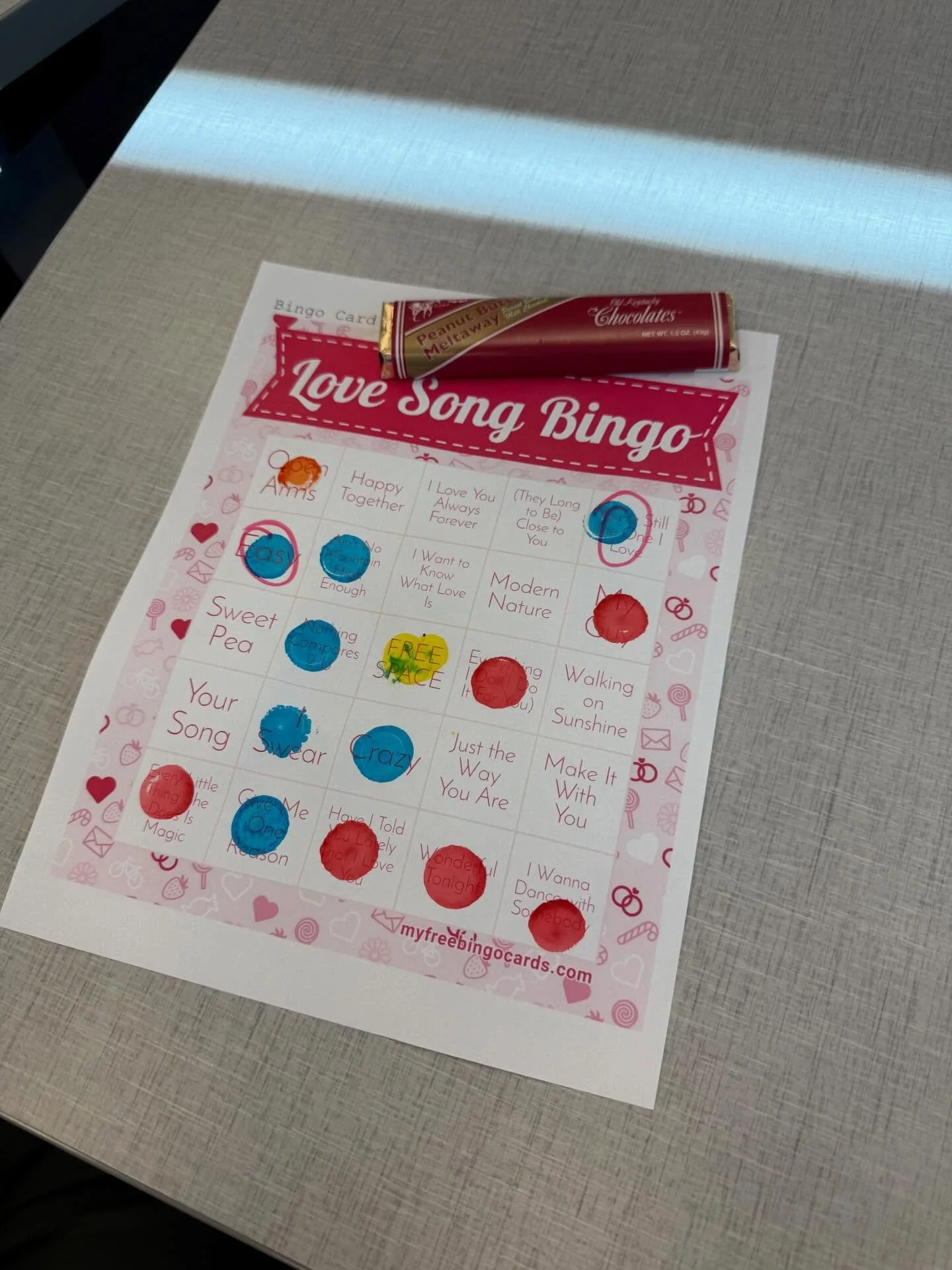 Celebrating Valentine&rsquo;s with our crew! We had heart donuts this morning for our coffee and chat time then headed off to Love Song Bingo at Brookpark library! We love celebrating our little valentines!! 💌 💘💖💝