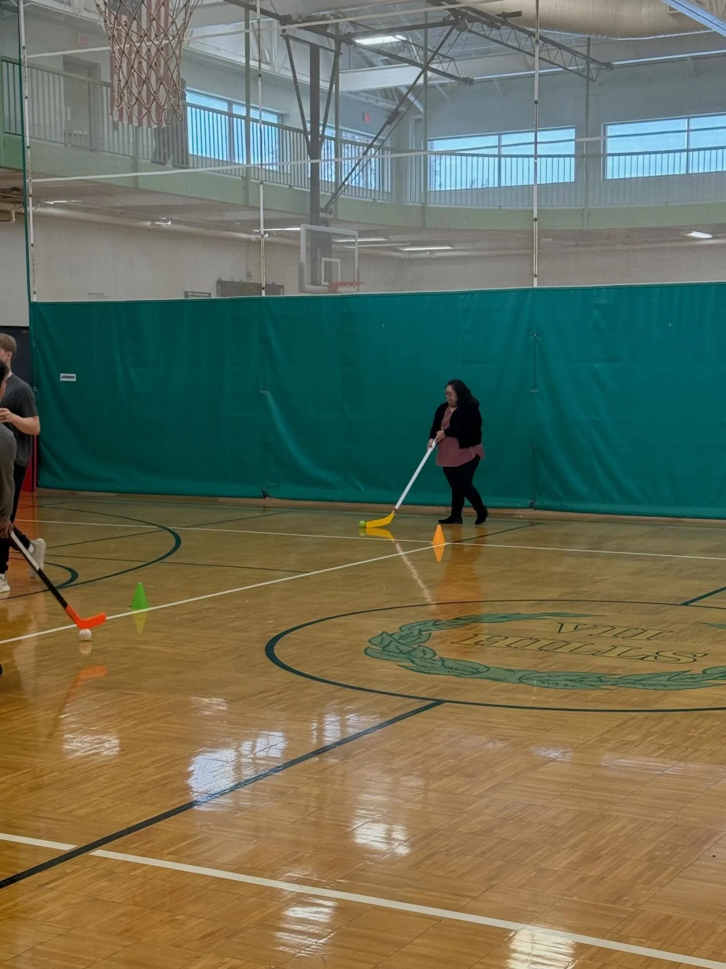 CRU on the move, on land and in the water! We kicked off our Tuesday with @rec2connectfoundation for some Hockey! It was a blast!! Then we jumped in the pool at the rec for some fun sliding and swimming around before relaxing in the hot tub!