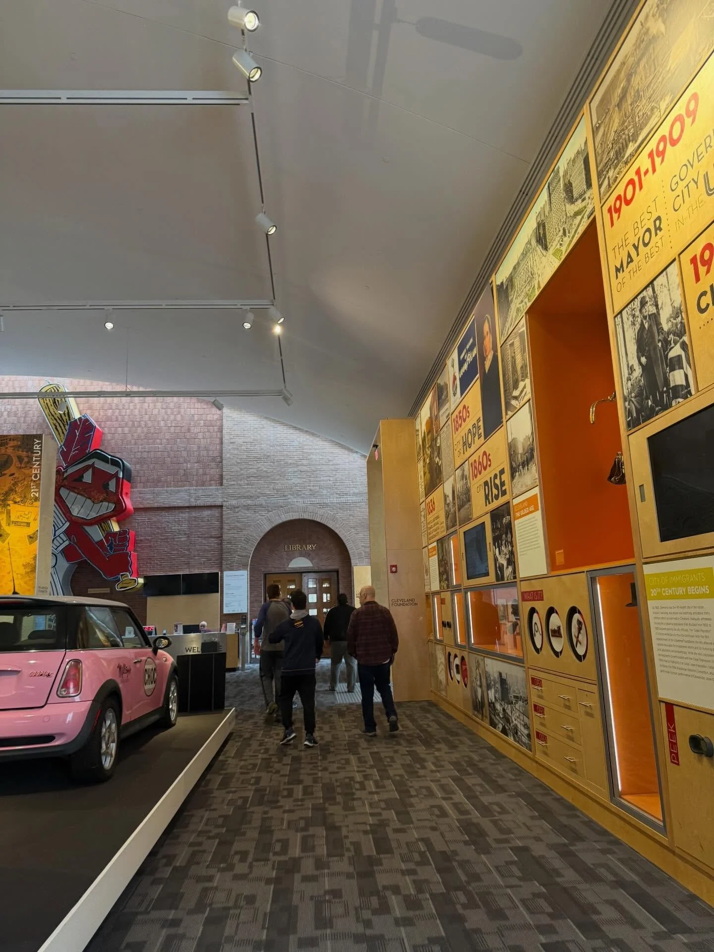 Another wonderful day exploring our community with friends! We had a tour of The Cleveland History museum with our tour guide Chad! We learned so much, asked a lot of great questions and learned about Cleveland&rsquo;s History! @clestartshere