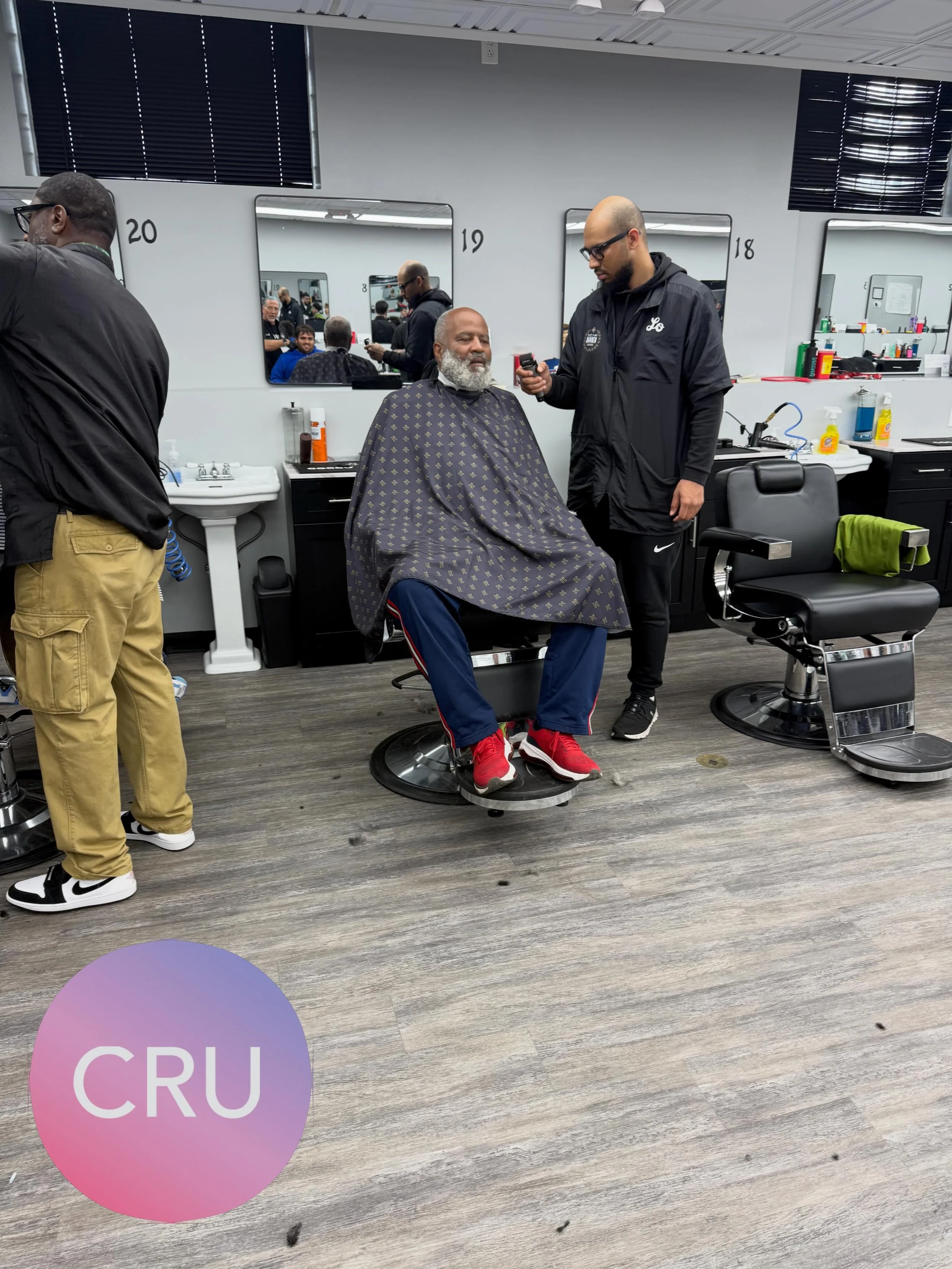 Thanks to @westparkbarberschool for the fresh cuts last week! 💈💇&zwj;♂️🪮✂️