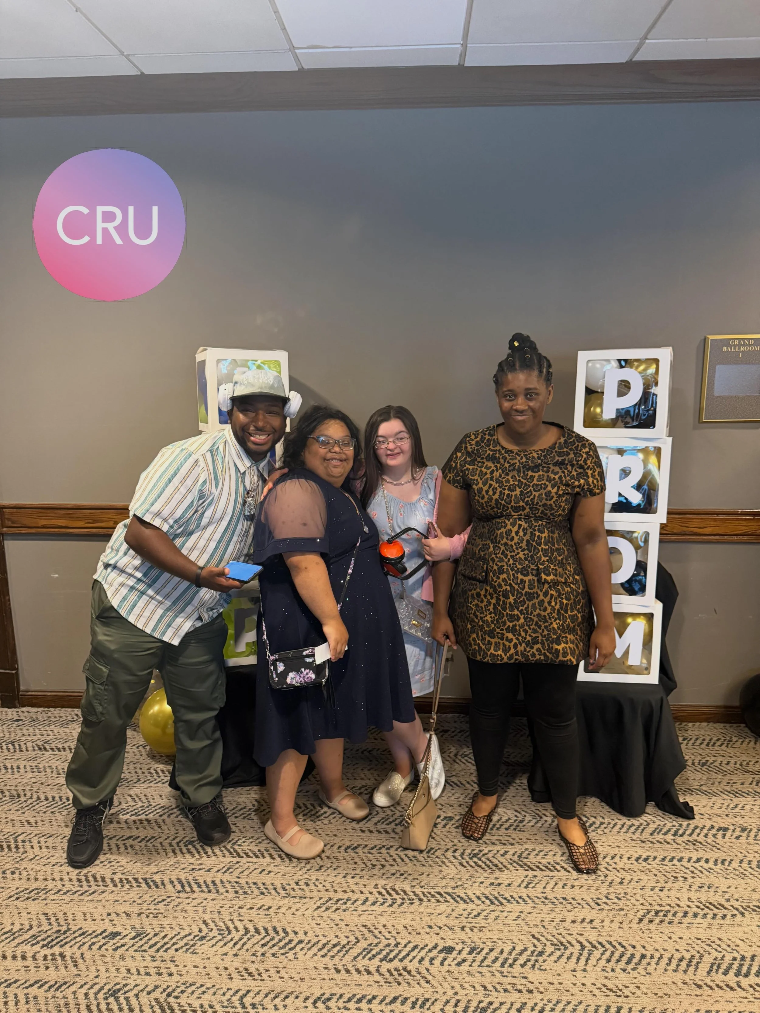 The CRU has an awesome time at the @leapcleveland PROM last night! 💃🕺🎶