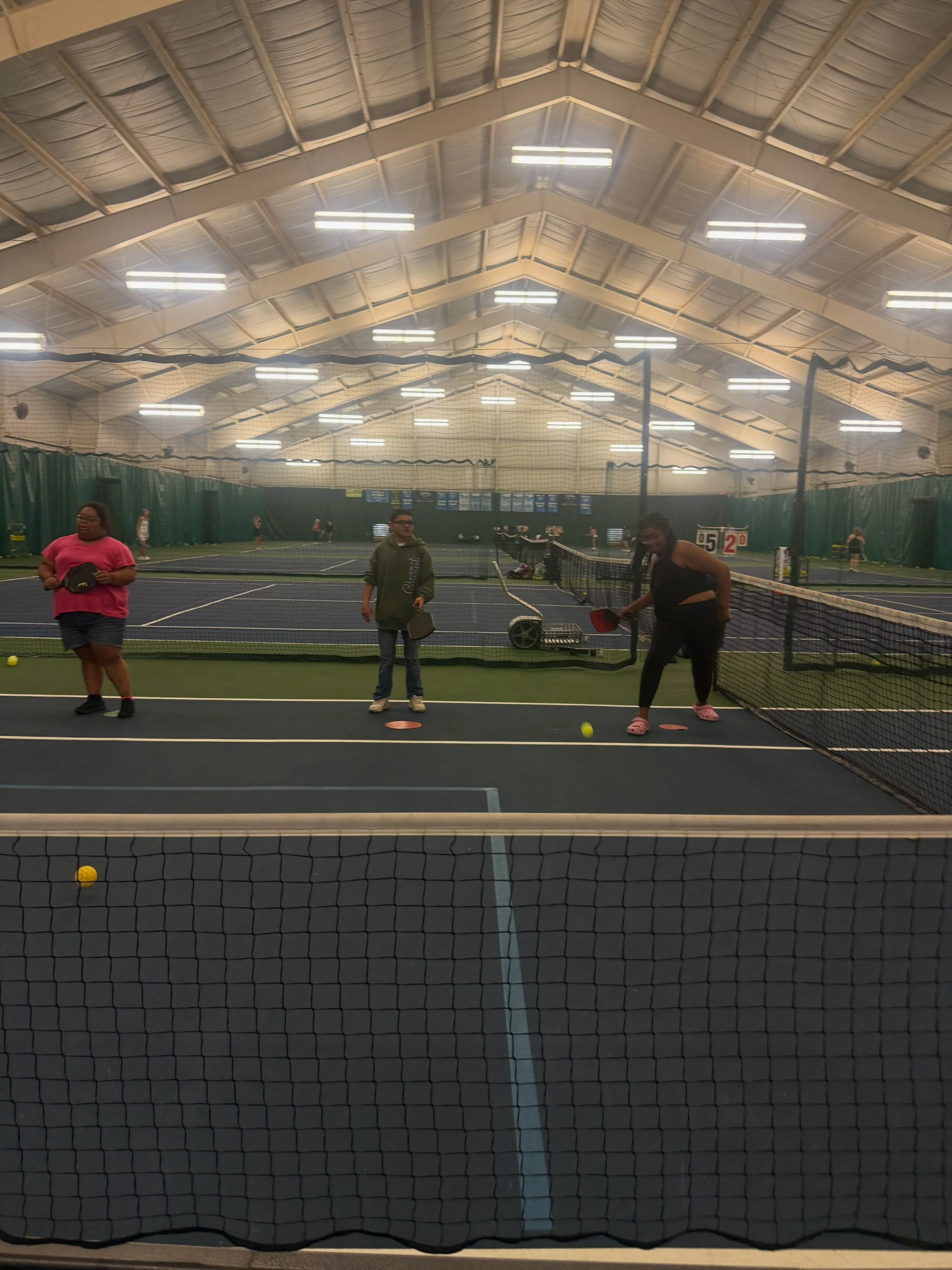 CRU had a wonderful experience with @thrivetennis this week trying out pickleball! Thank you for reaching out to us and giving us the opportunity to try something new! We have a lot of talented pickleball players among us and can&rsquo;t wait to watc