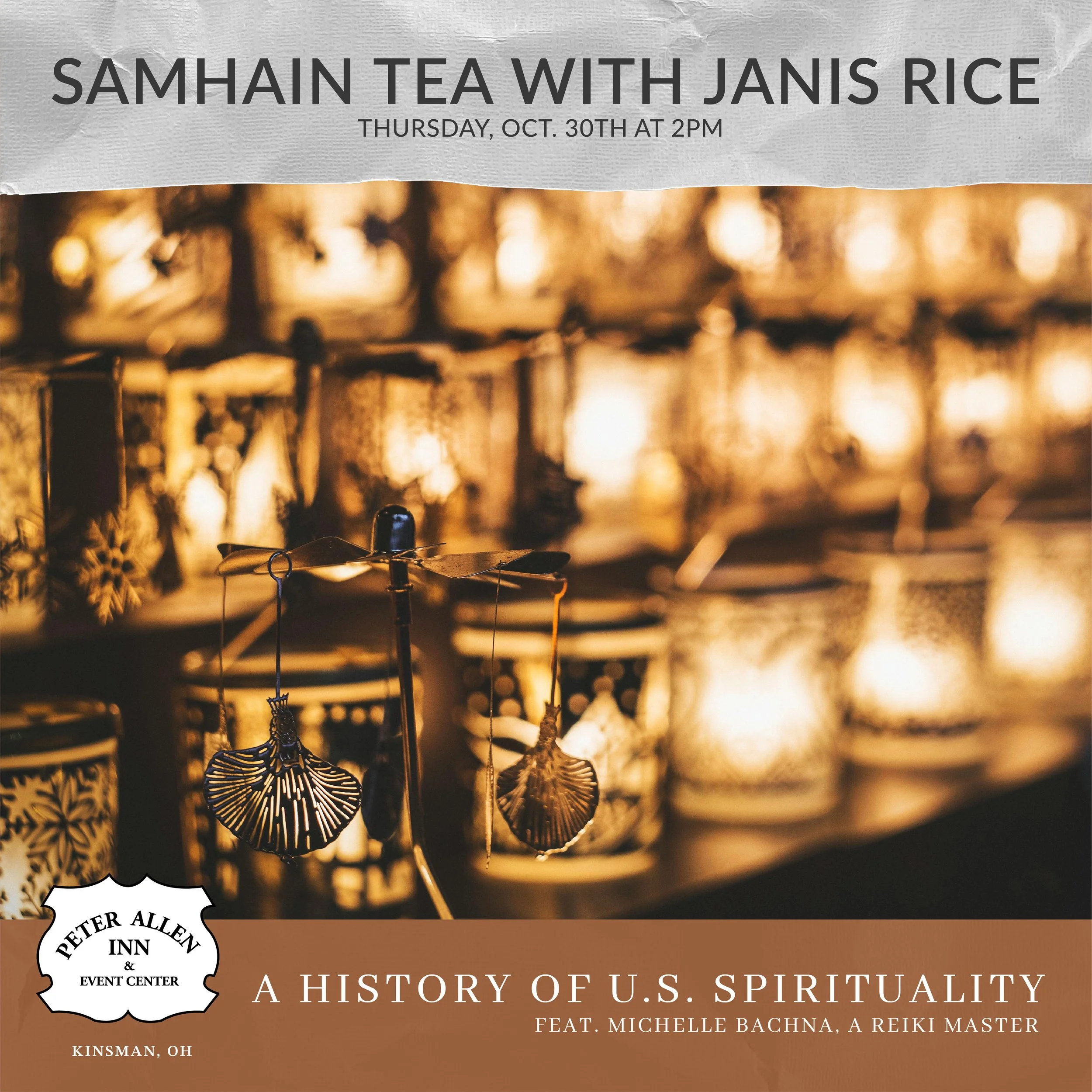 Samhain Tea at the Peter Allen Inn