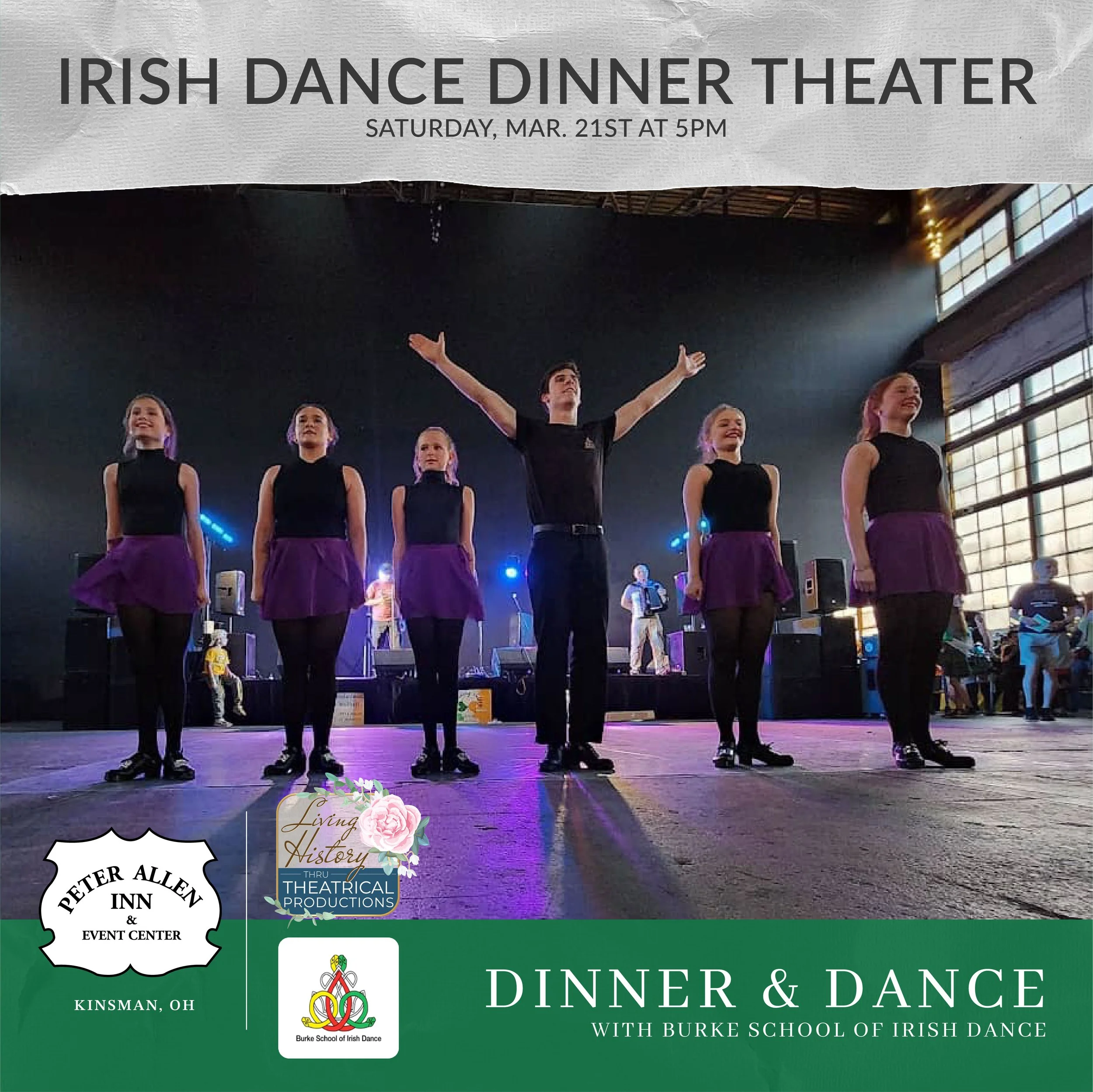 Irish Dinner & Burke School of Irish Dance