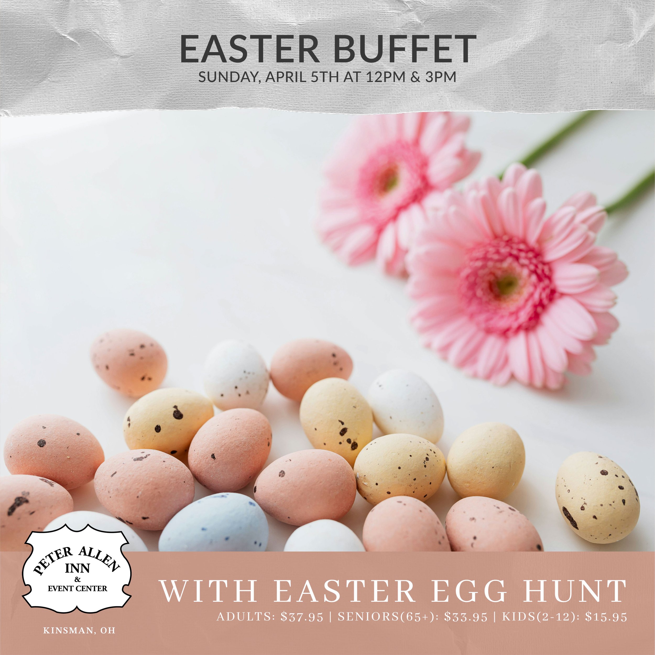 Easter Buffet at the Peter Allen Inn