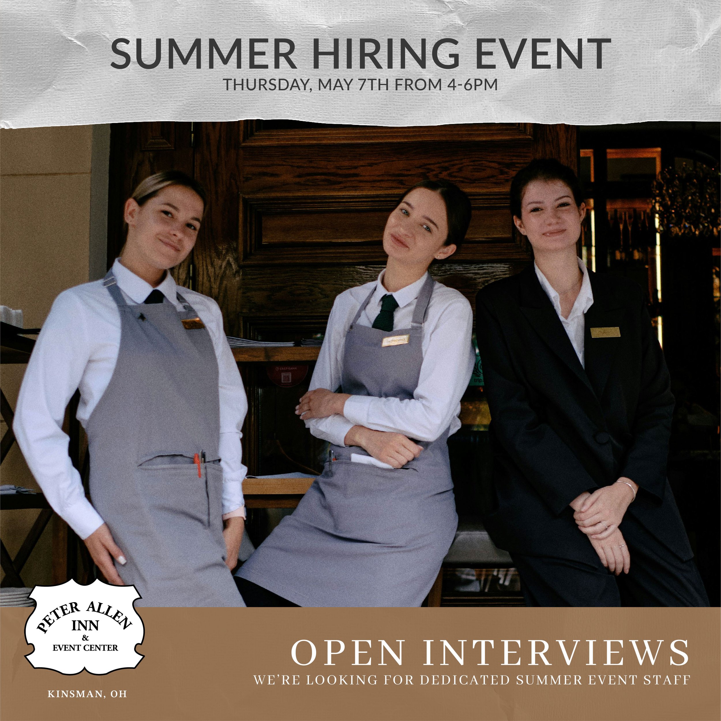 Summer Hiring Event