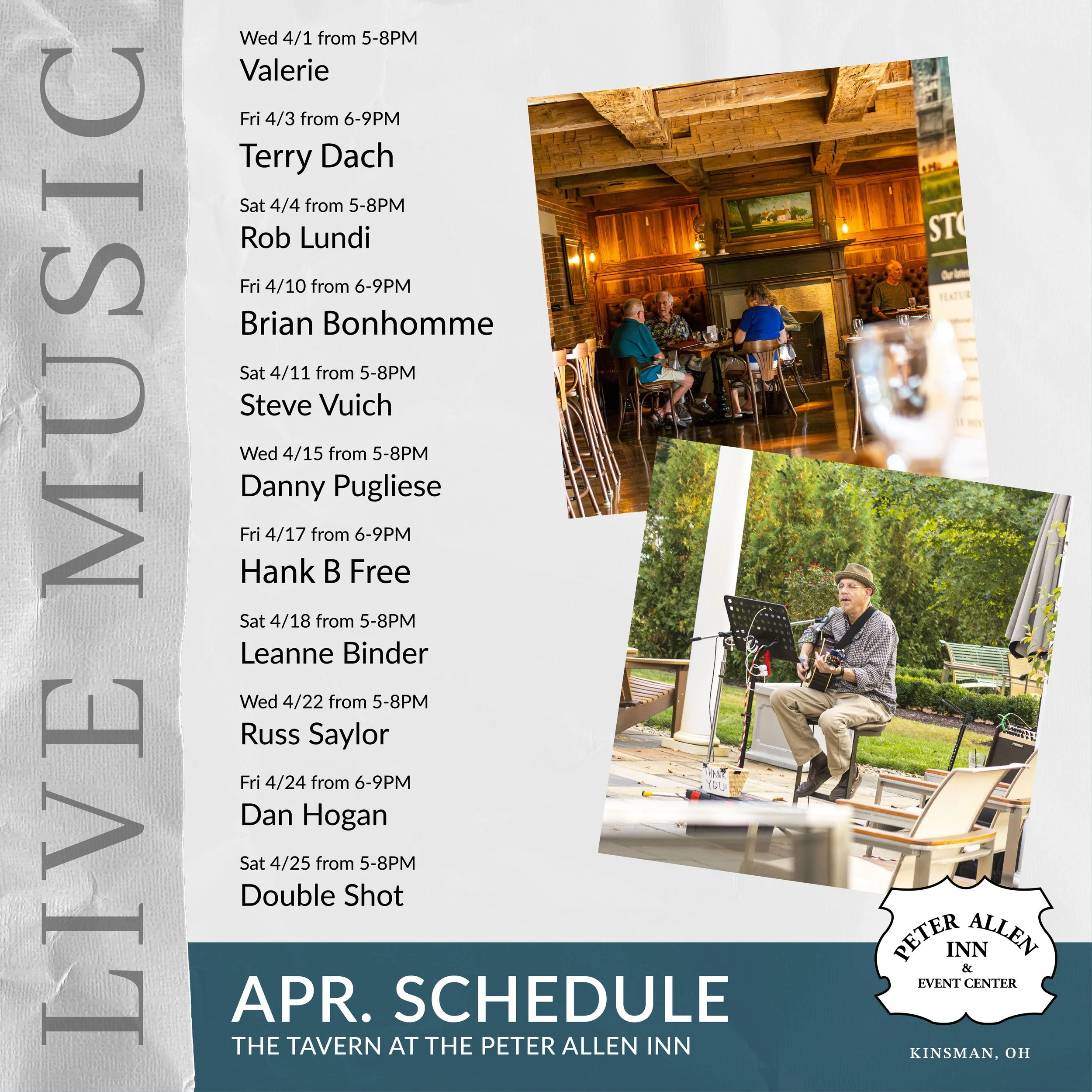 April Live Entertainment Thumbnail