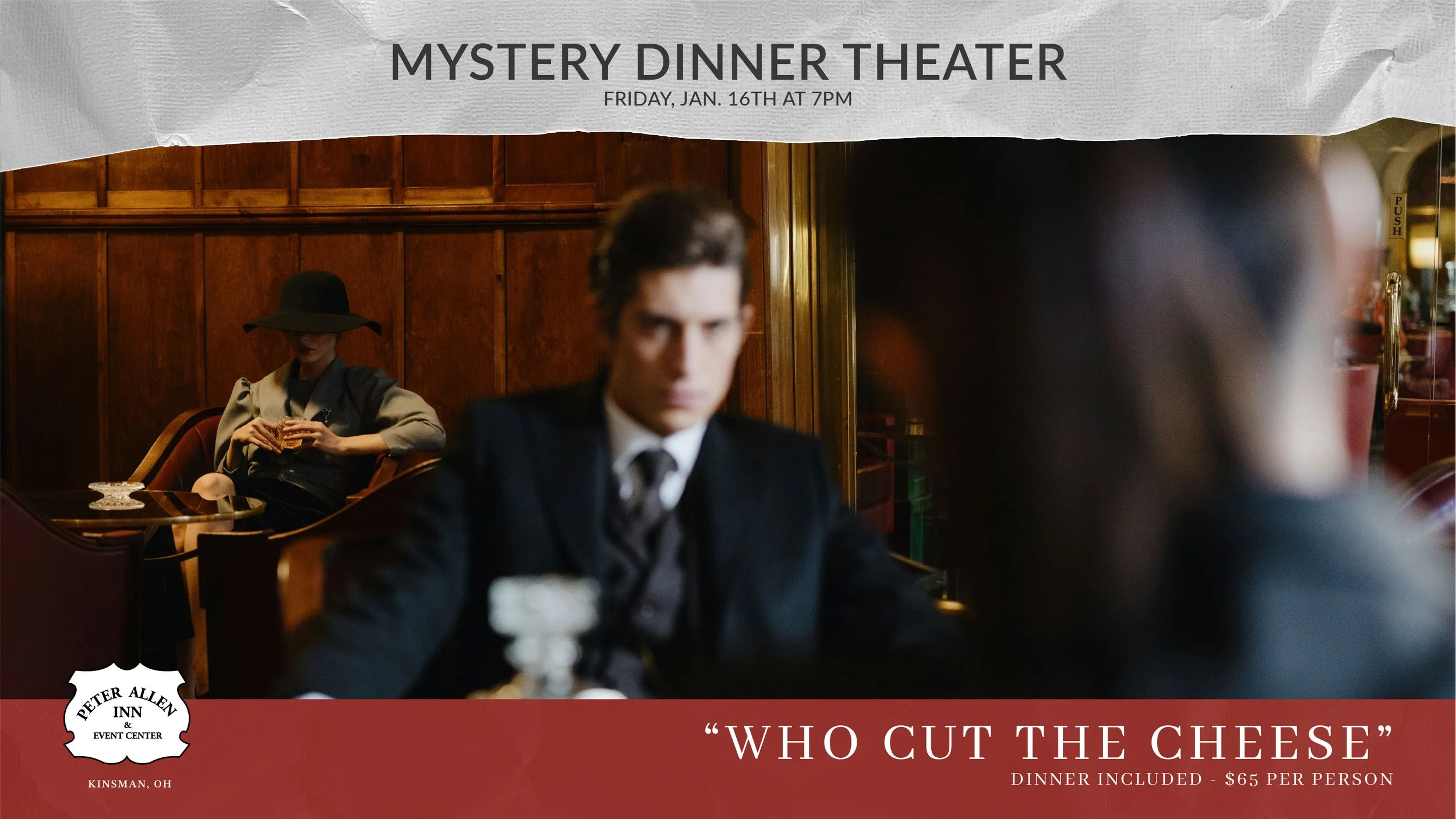 Cut The Cheese Mystery Theater Thumbnail featuring 3 people looking suspicious