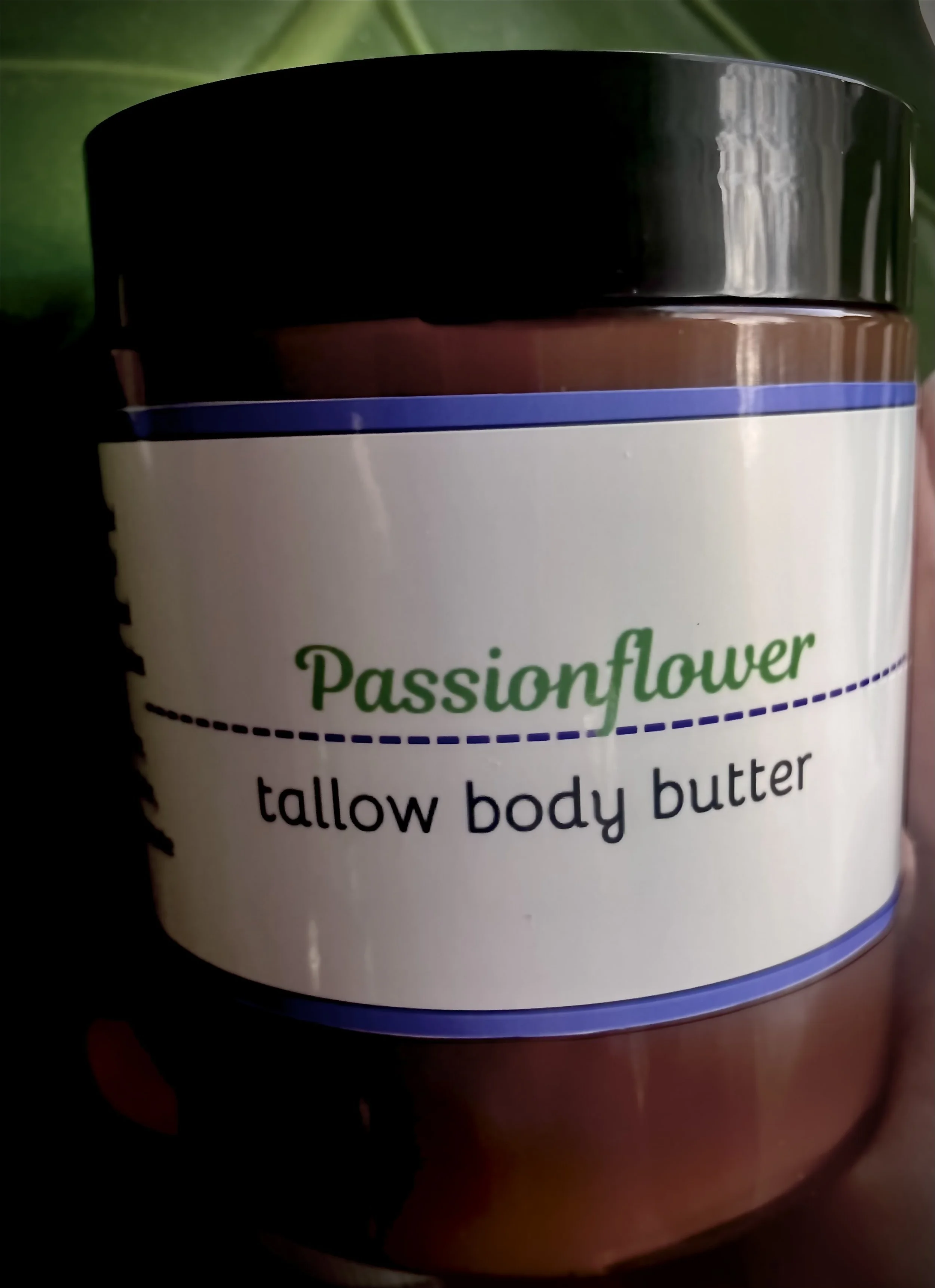 Passionflower Grass Fed Tallow Body Butter