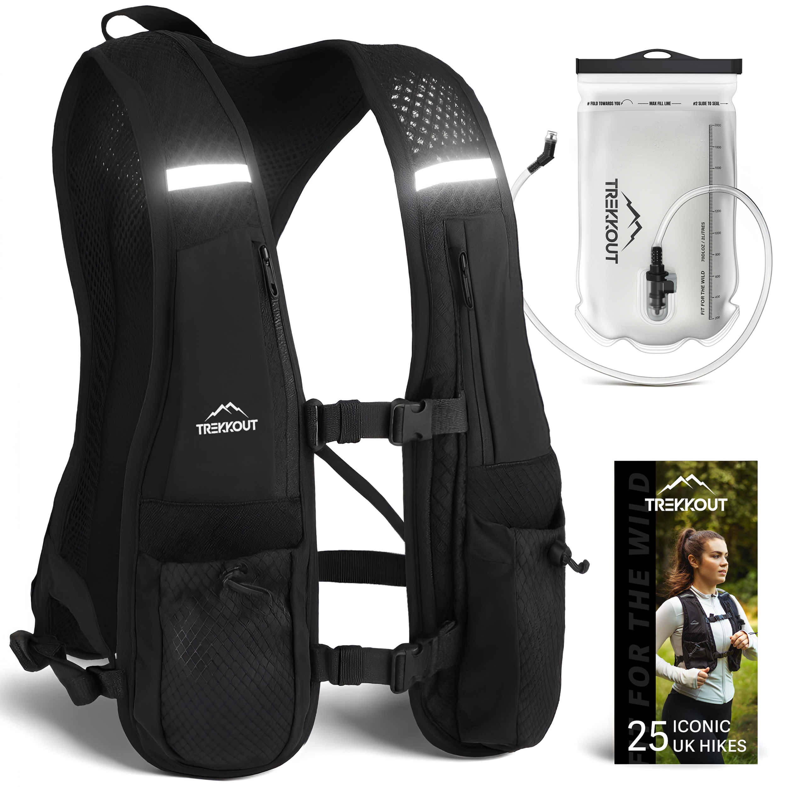 Hydration Running Vest & 2L Bladder