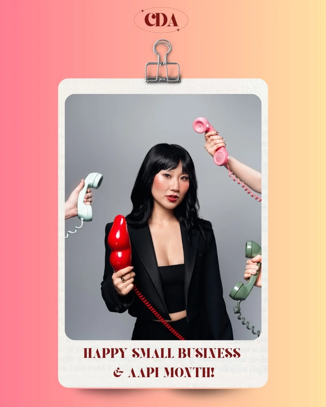 Cheers to dreaming bigger while staying rooted in what keeps us grounded.🌸📈 #aapiheritagemonth #smallbusiness #smallbusinessmonth #catdarlingagency
