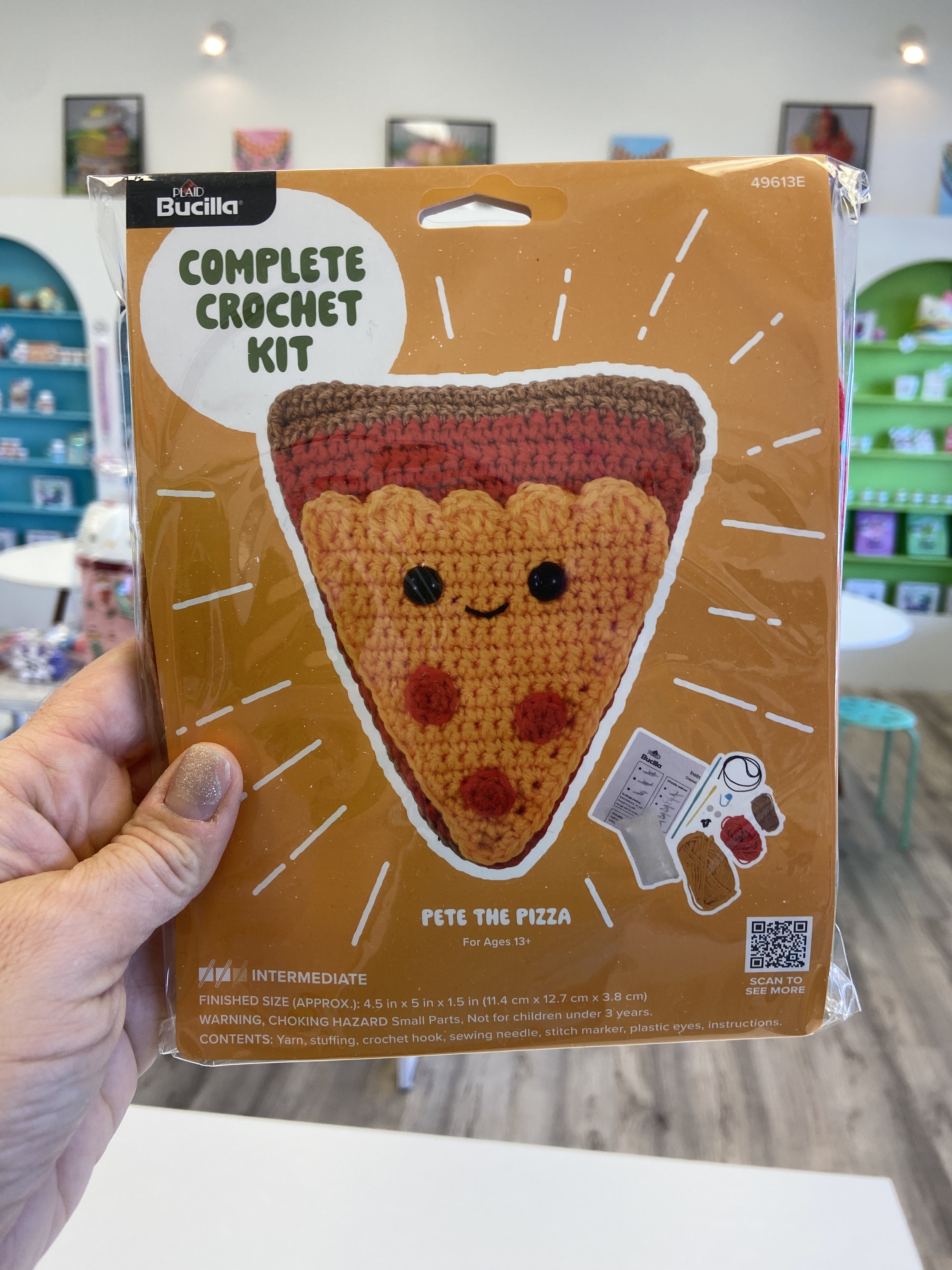 Pizza Slice Crochet Kit