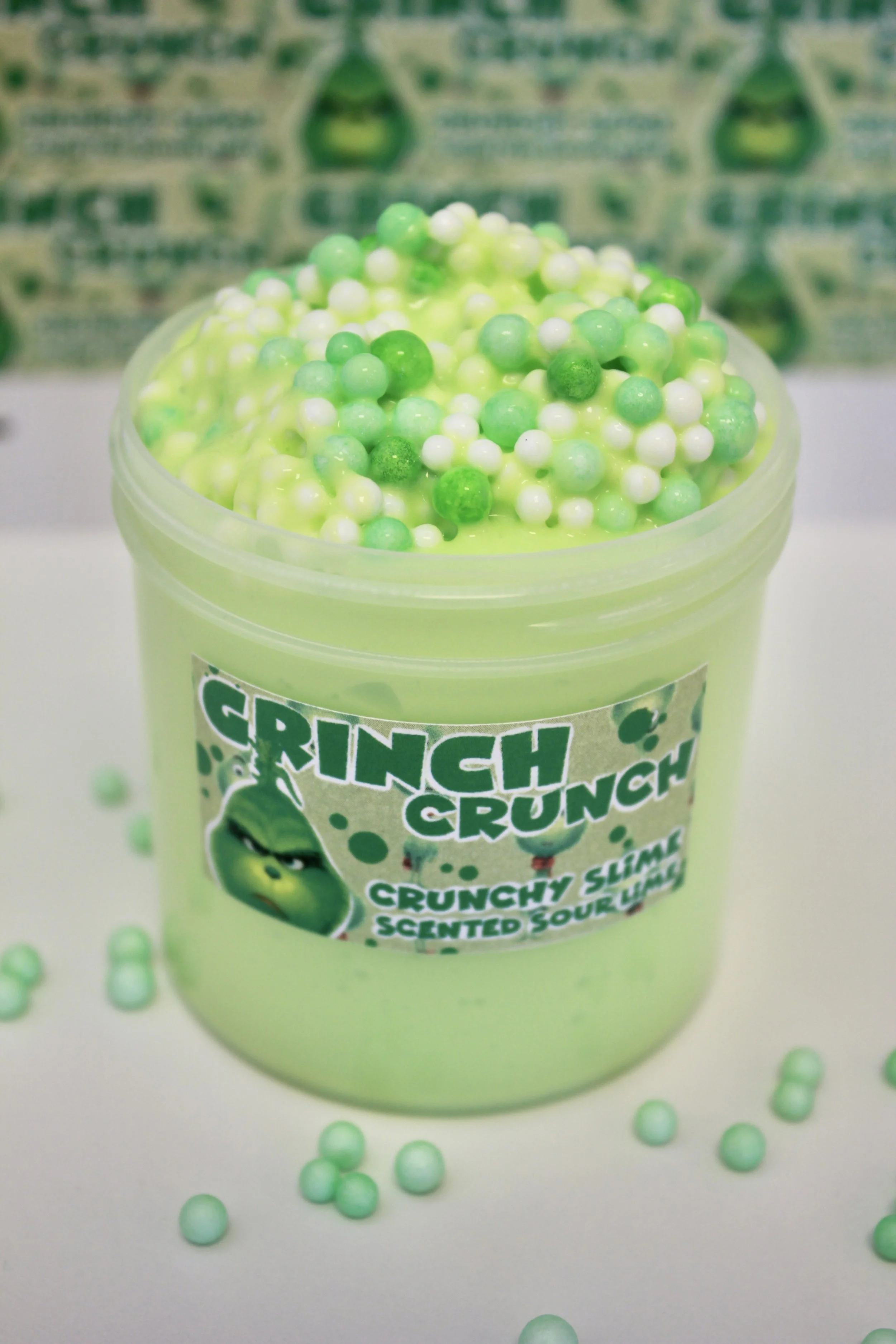 Crunchy Grinch Slime
