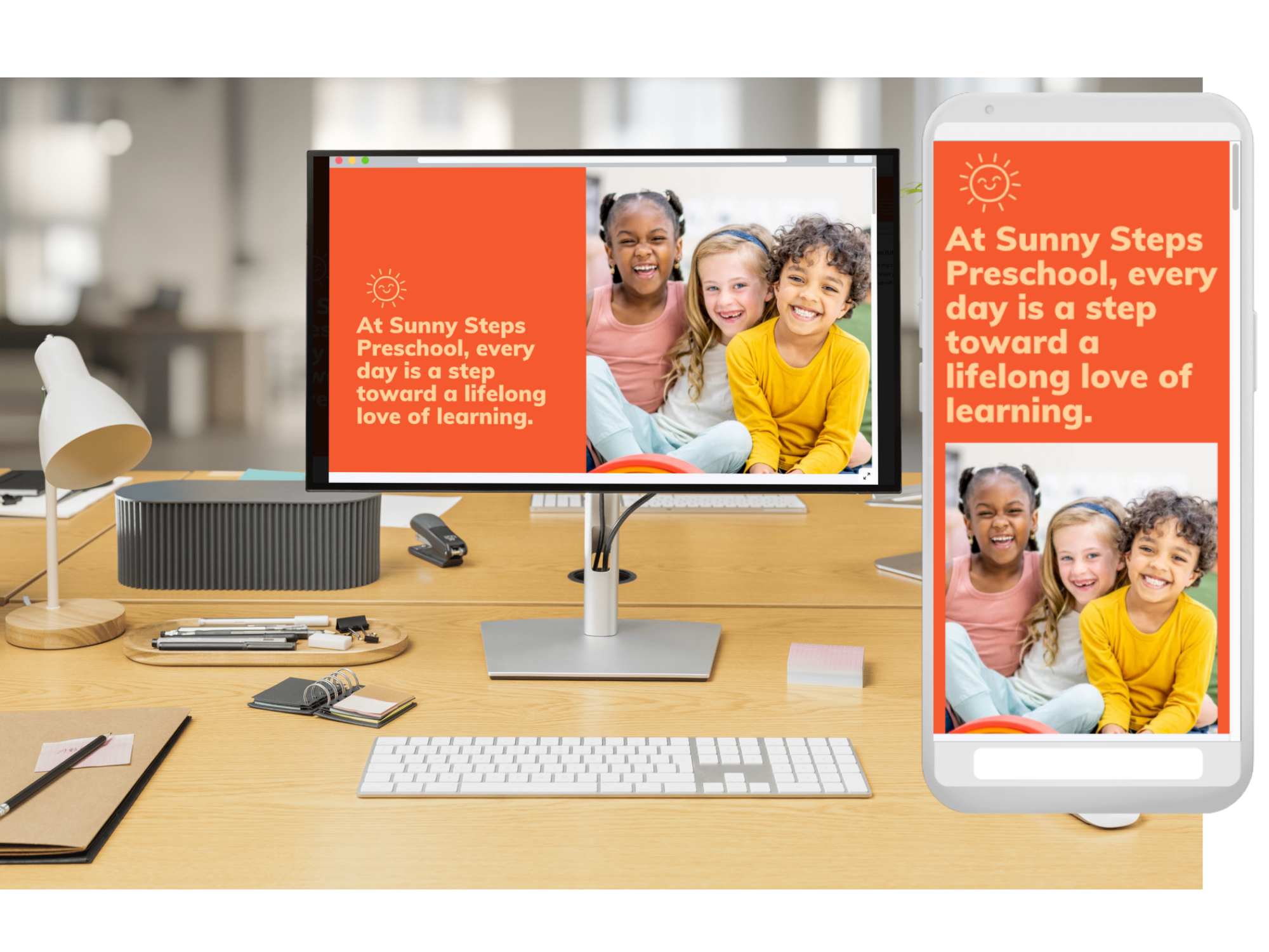 Childcare Center Website Template