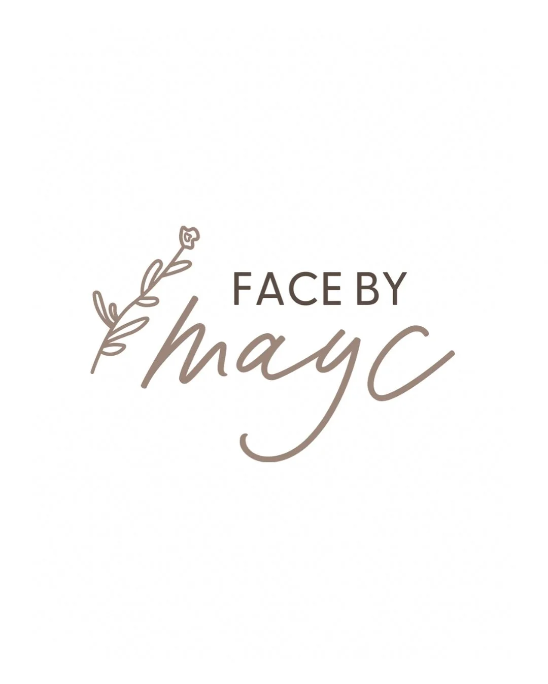 fresh look for @facebymayc as she graduates esthetician school 🤎 

&bull;
&bull;
&bull;

logo inspiration | hand drawn logo | brand design | esthetician branding | indy graphic designer
