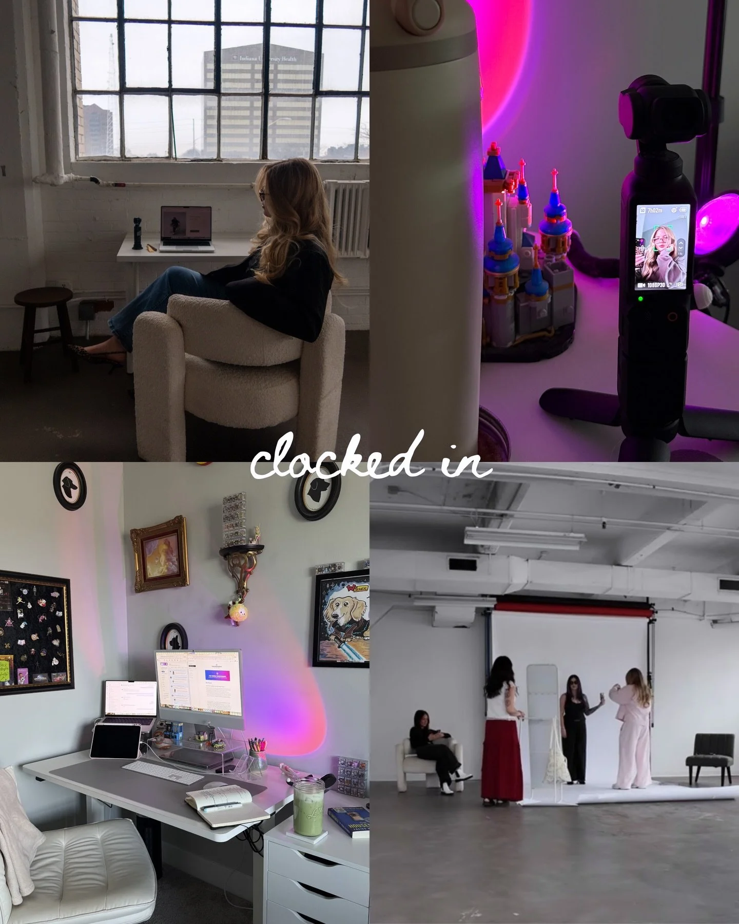 clocked in vs. clocked out ⏰

#graphicdesigner #socialmediamanager