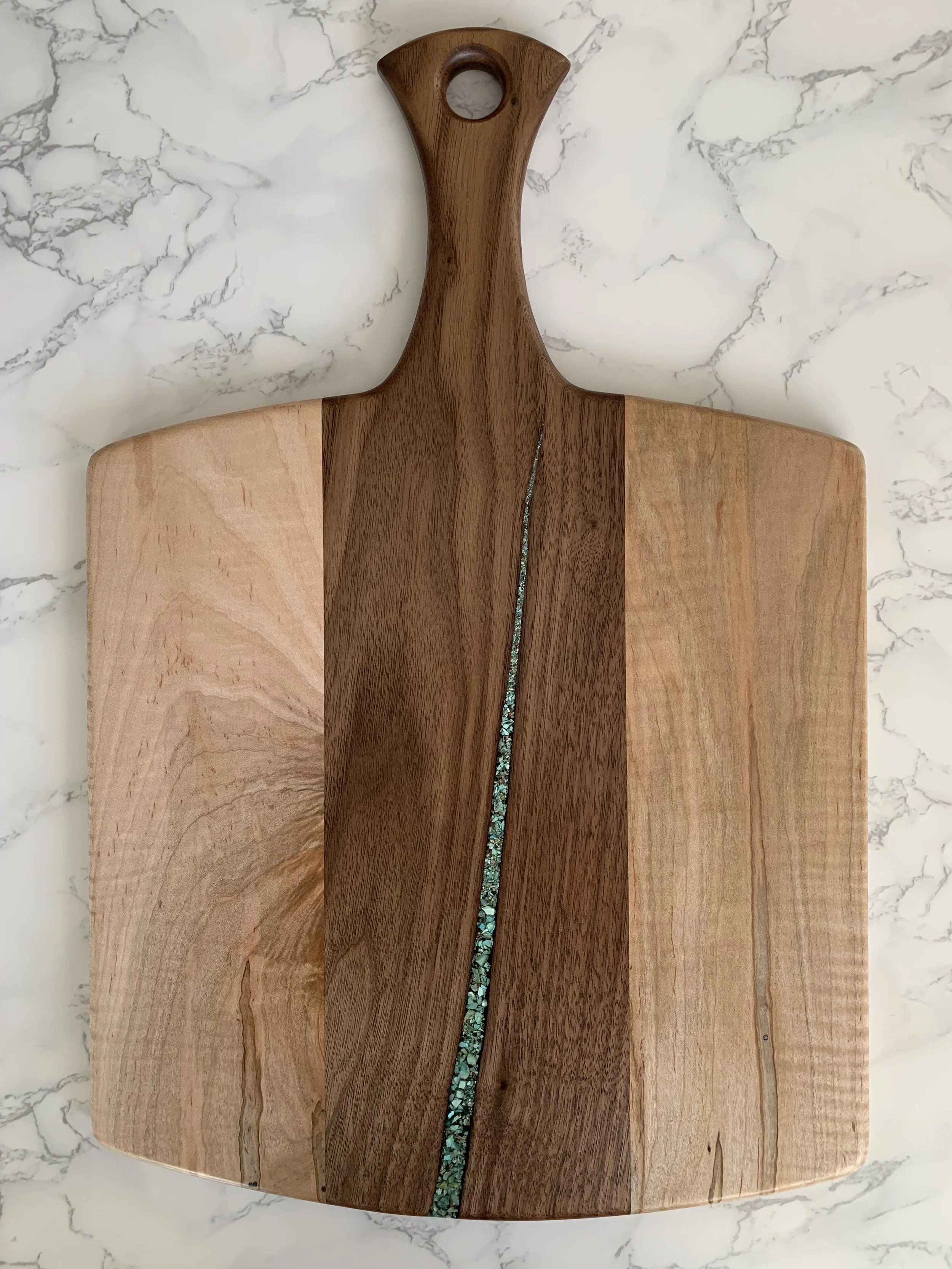 AMBROSIA MAPLE AND WALNUT WITH SW TURQUOISE