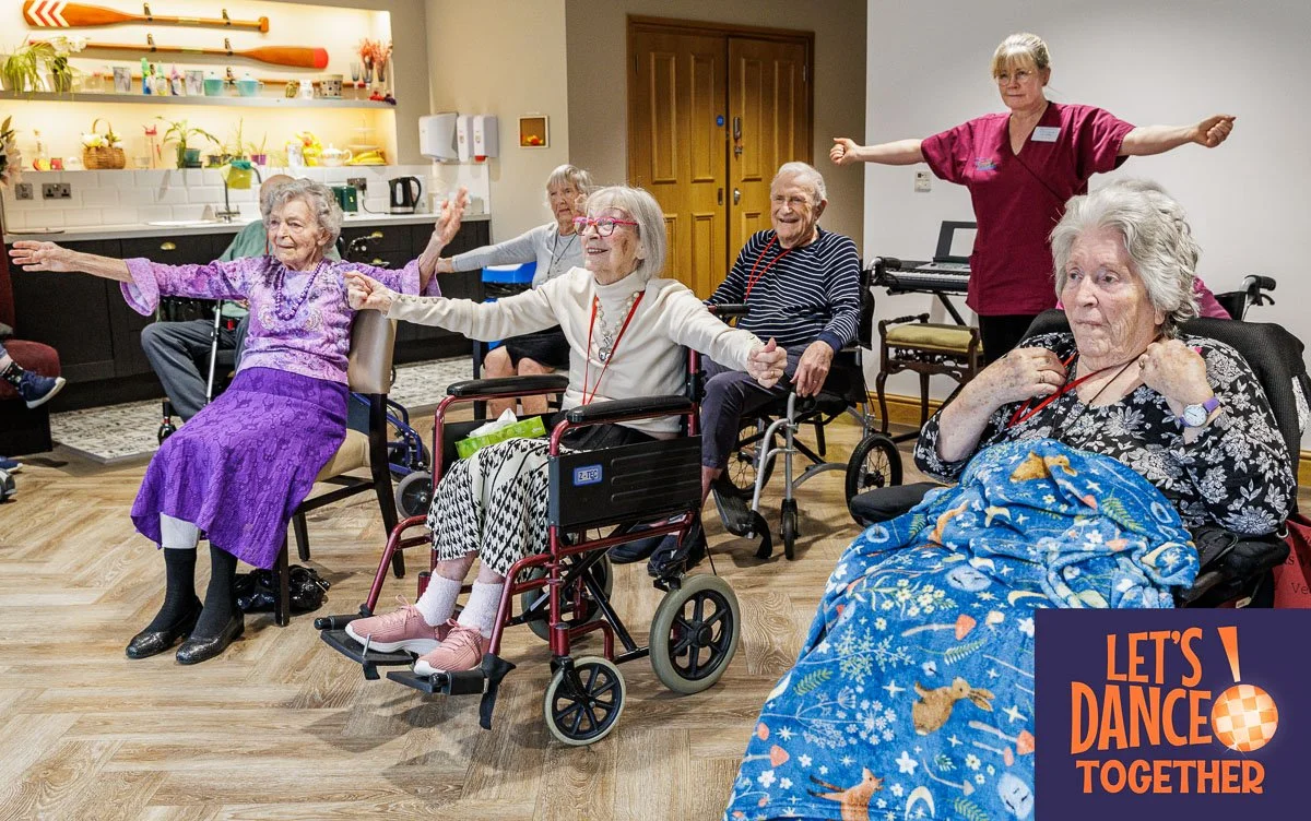 Supporting Angela Rippon and Let's Dance Day April 2025/26
