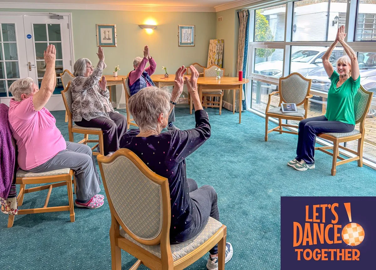 Supporting Angela Rippon and Let's Dance Day April 2025/26