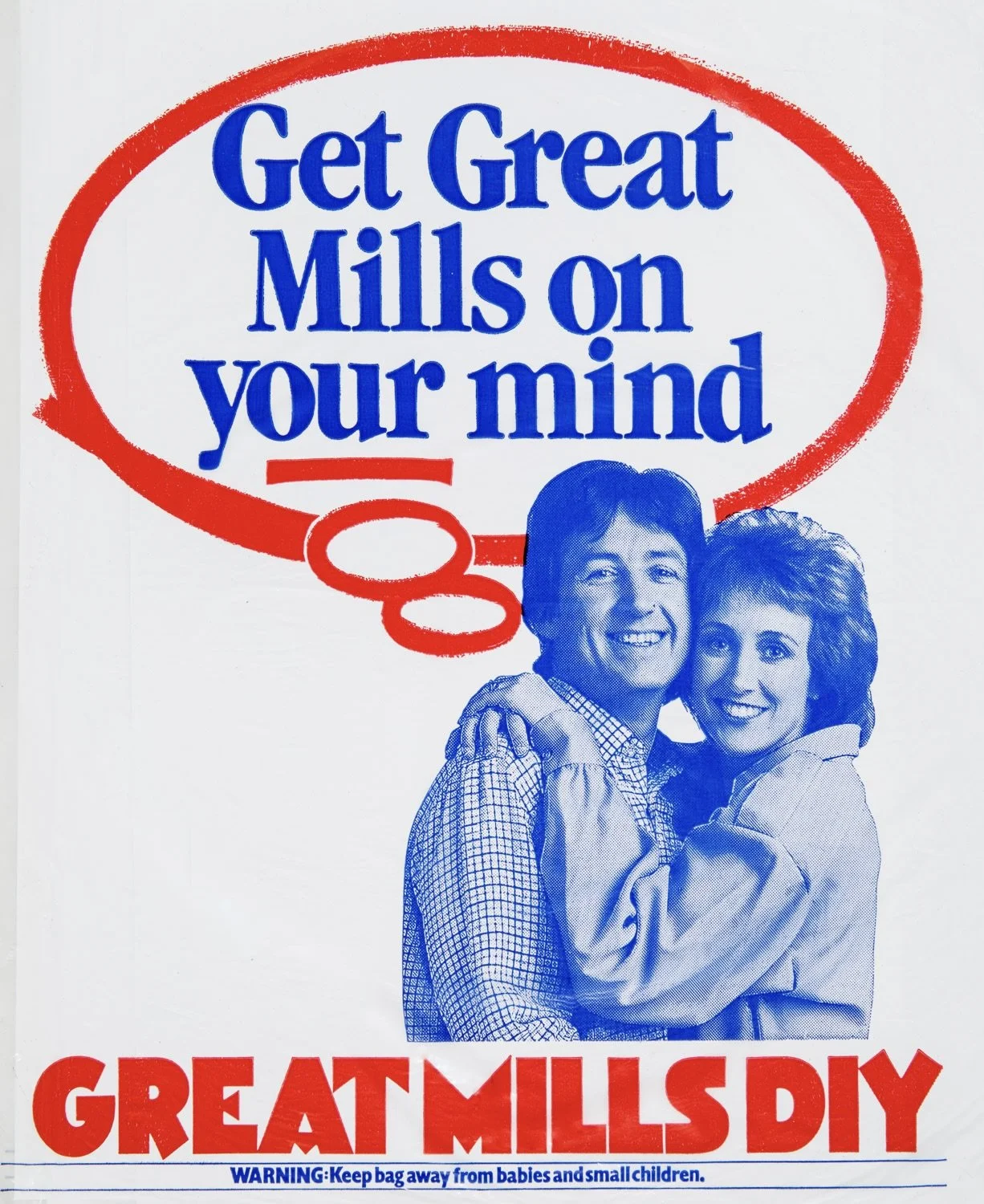 Great Mills DIY advertising, bags and point of sale