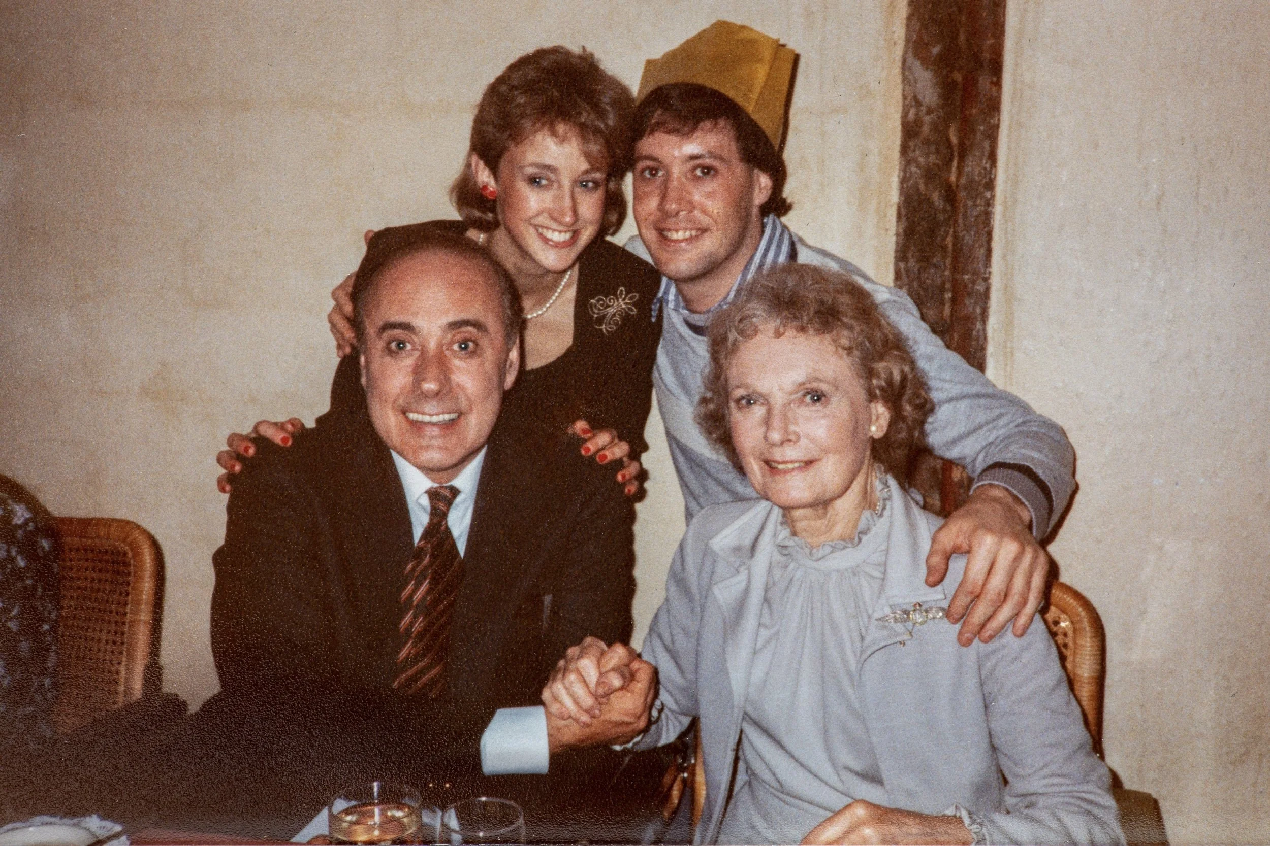 Panto with Dame Anna Neagle and Victor Spinetti